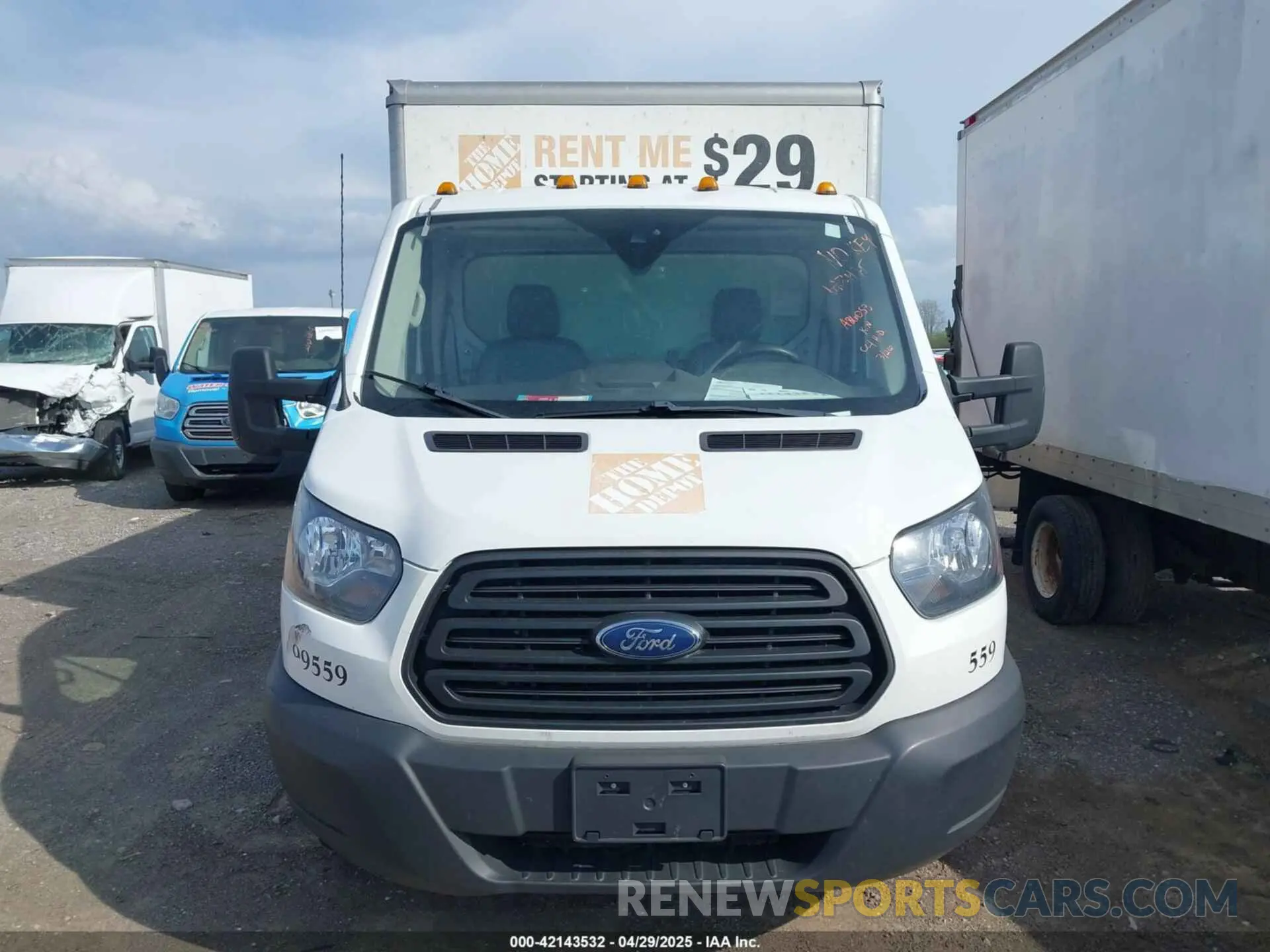 12 fotografías del automóvil dañado 1FDBF8ZM0KKA86053 FORD TRANSIT-350 CAB 2019