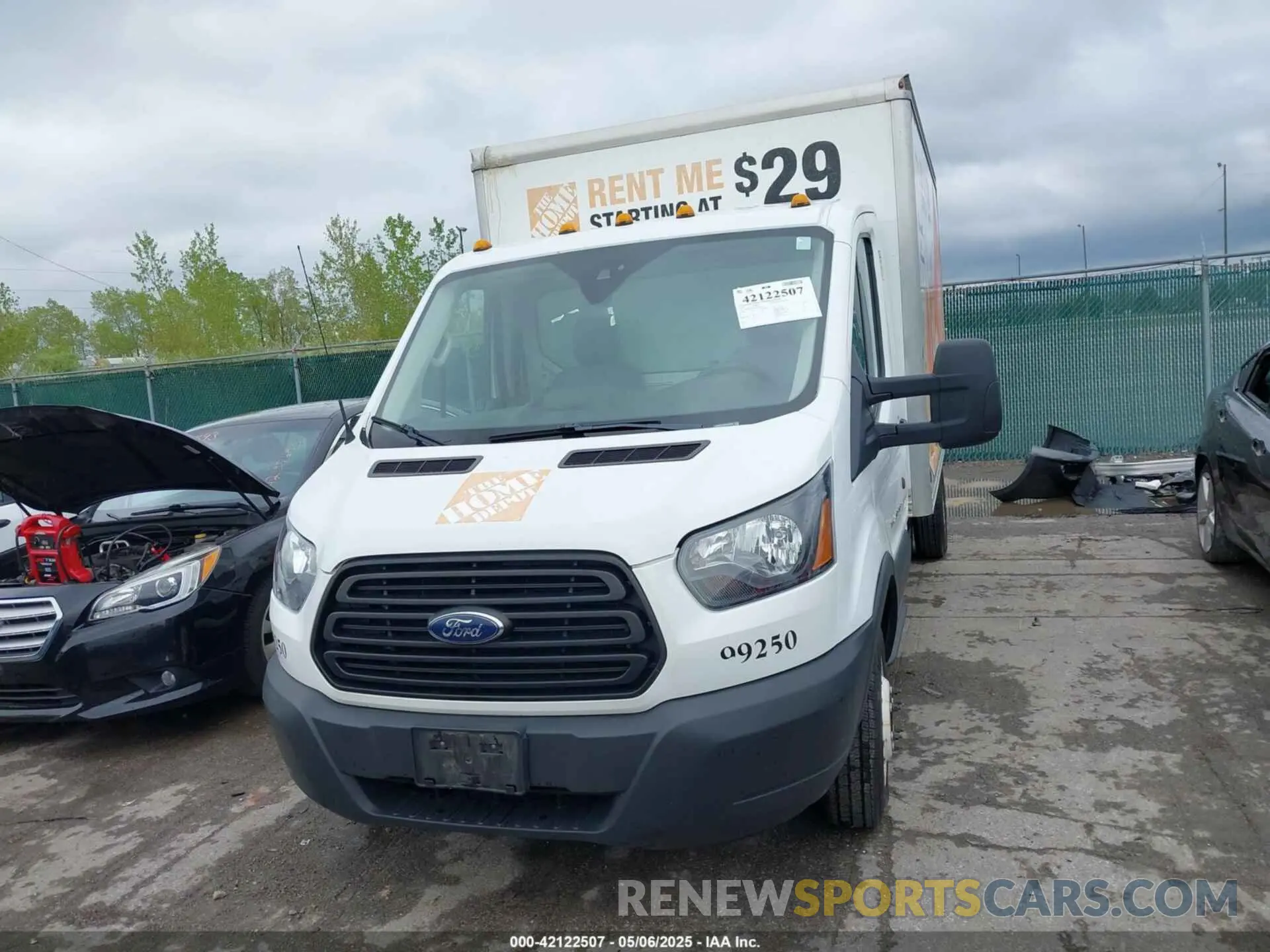 12 fotografías del automóvil dañado 1FDBF8ZM4KKA83933 FORD TRANSIT-350 CAB 2019