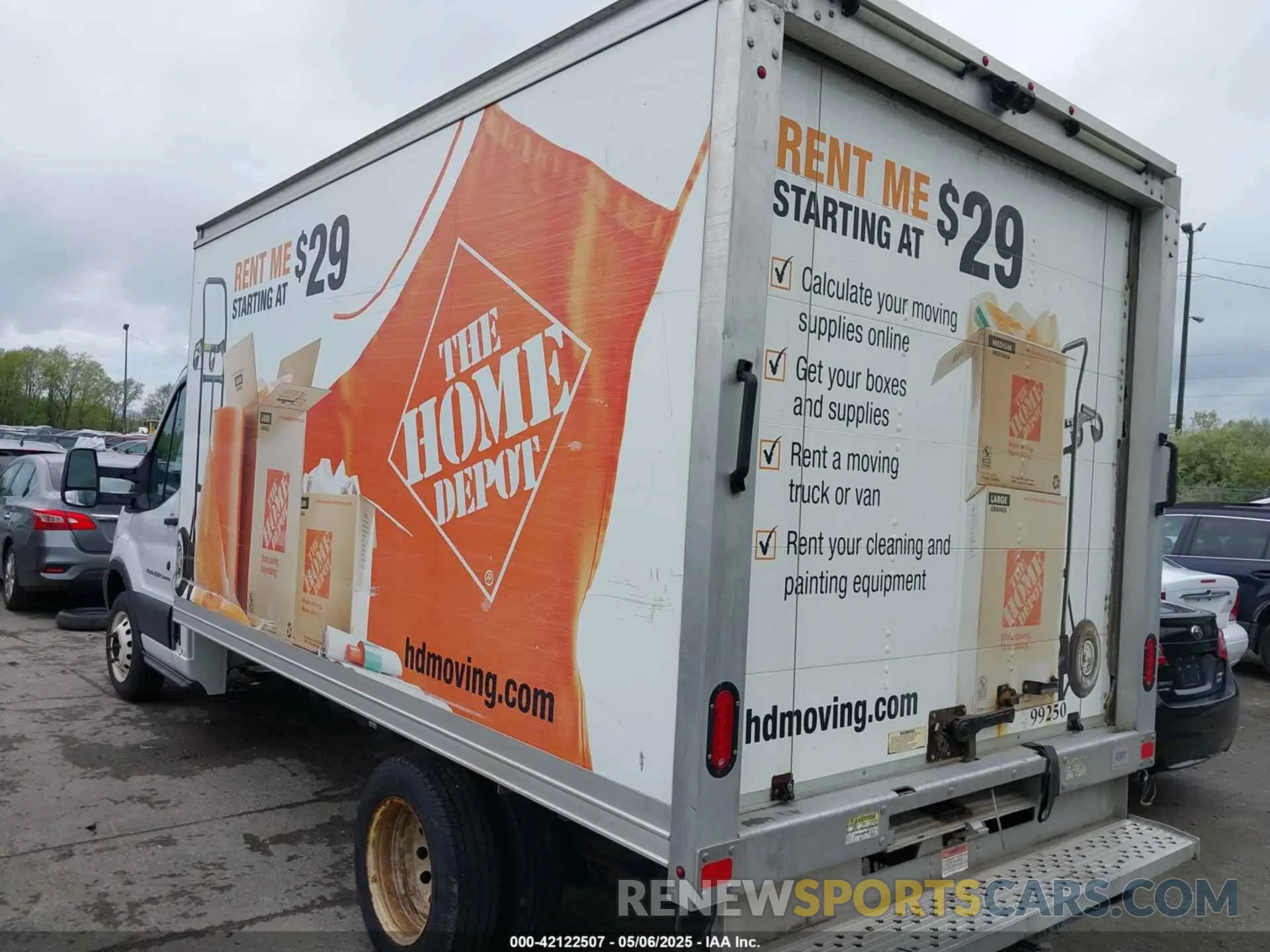 3 fotografías del automóvil dañado 1FDBF8ZM4KKA83933 FORD TRANSIT-350 CAB 2019