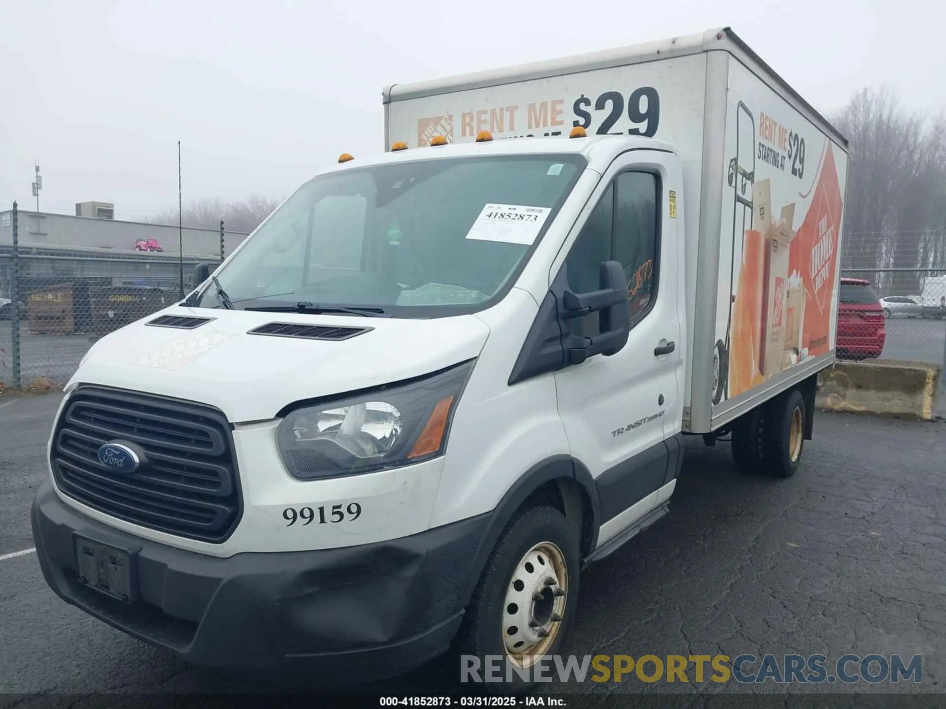 2 fotografías del automóvil dañado 1FDBF8ZM5KKA84024 FORD TRANSIT-350 CAB 2019