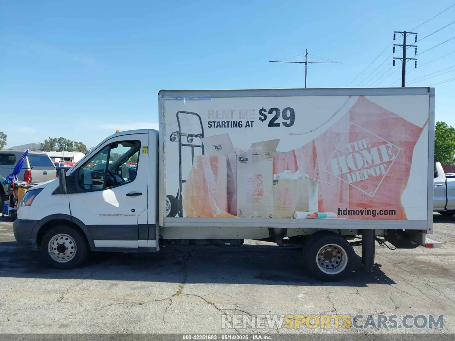 14 fotografías del automóvil dañado 1FDBF8ZM7KKA38548 FORD TRANSIT-350 CAB 2019