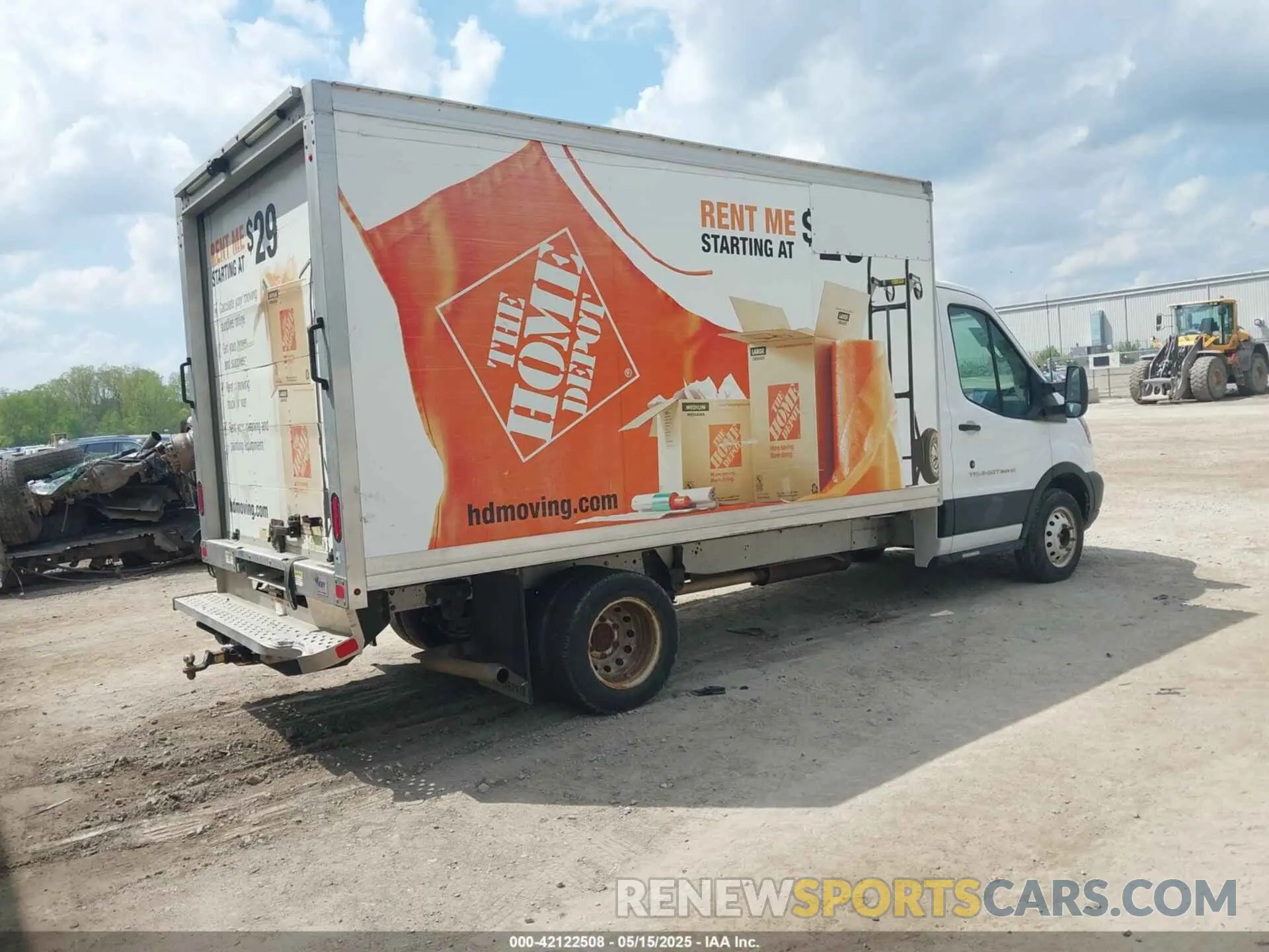 4 fotografías del automóvil dañado 1FDBF8ZM7KKA89810 FORD TRANSIT-350 CAB 2019