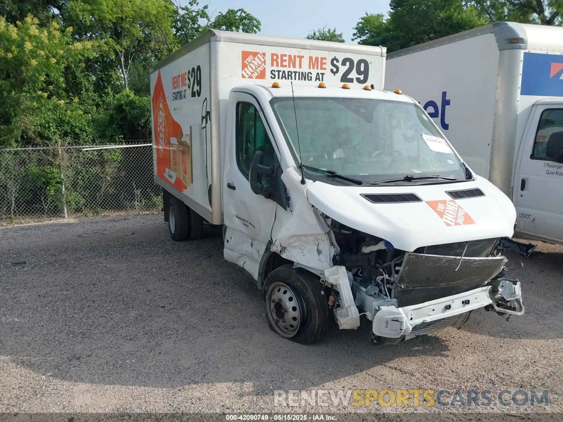 1 fotografías del automóvil dañado 1FDBF6ZG4PKA14505 FORD TRANSIT-350 CAB 2023