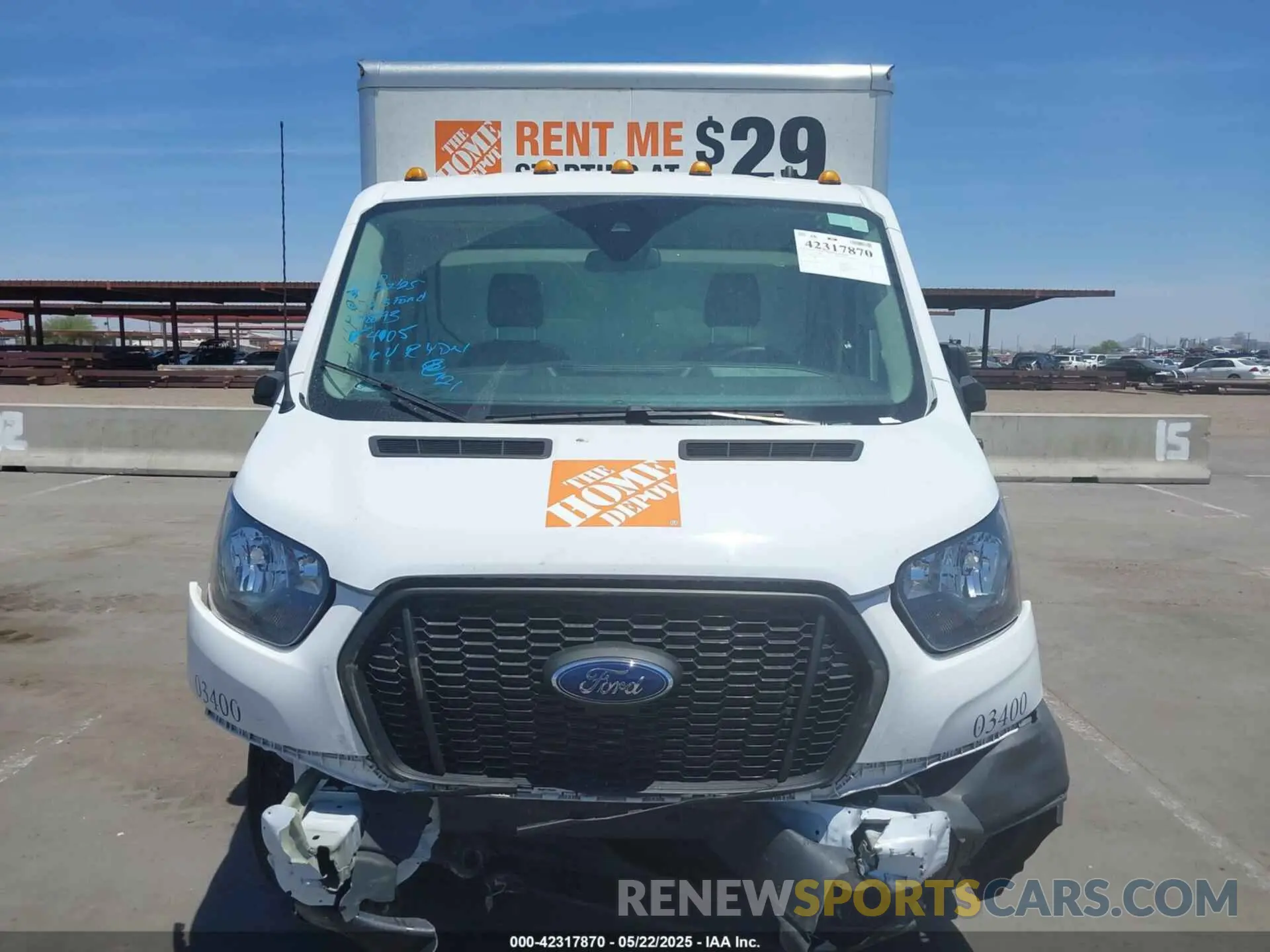 12 fotografías del automóvil dañado 1FDBF6ZGXPKA14105 FORD TRANSIT-350 CAB 2023