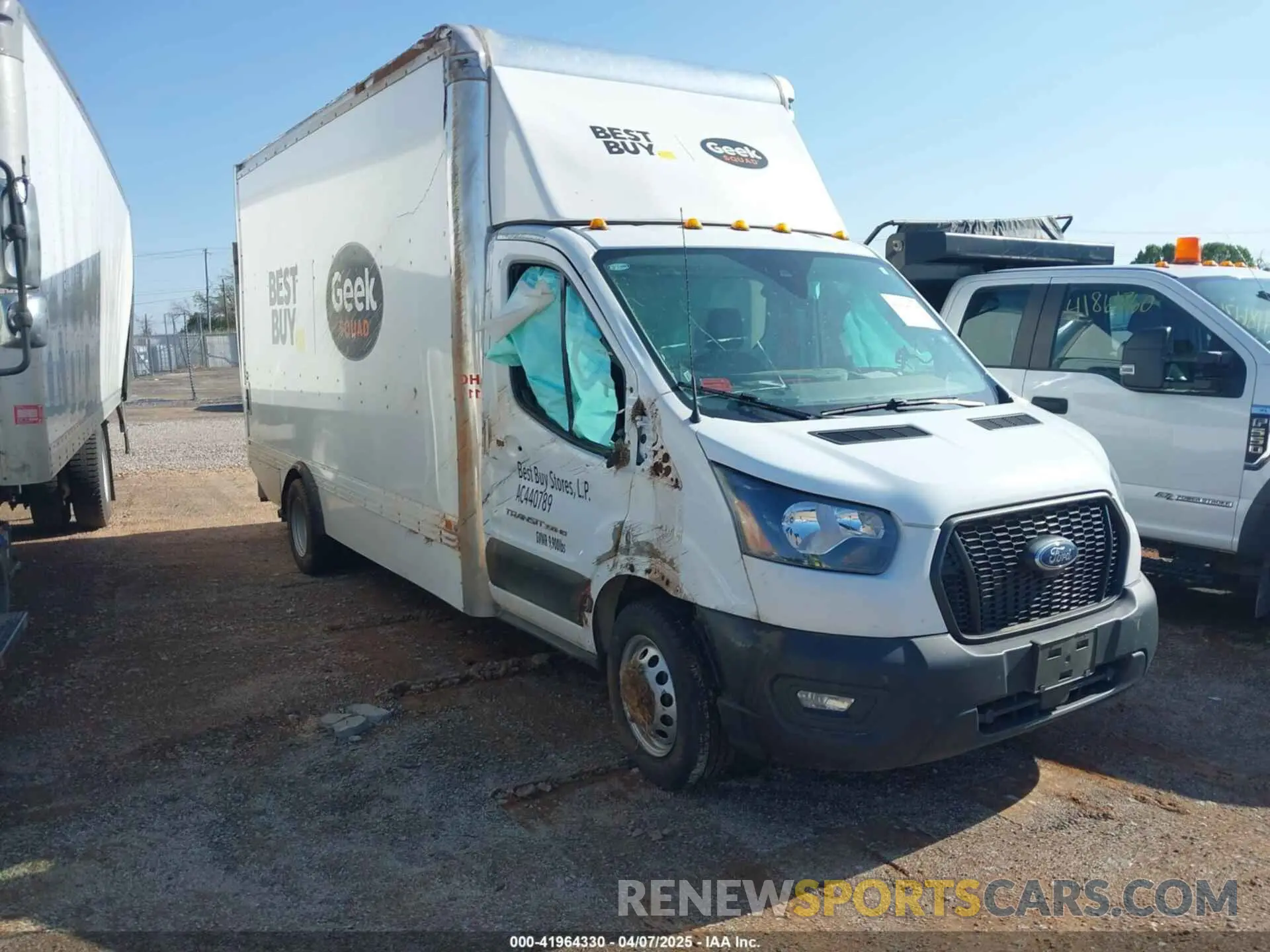 1 fotografías del automóvil dañado 1FDBF6Z81RKA22931 FORD TRANSIT-350 CAB 2024
