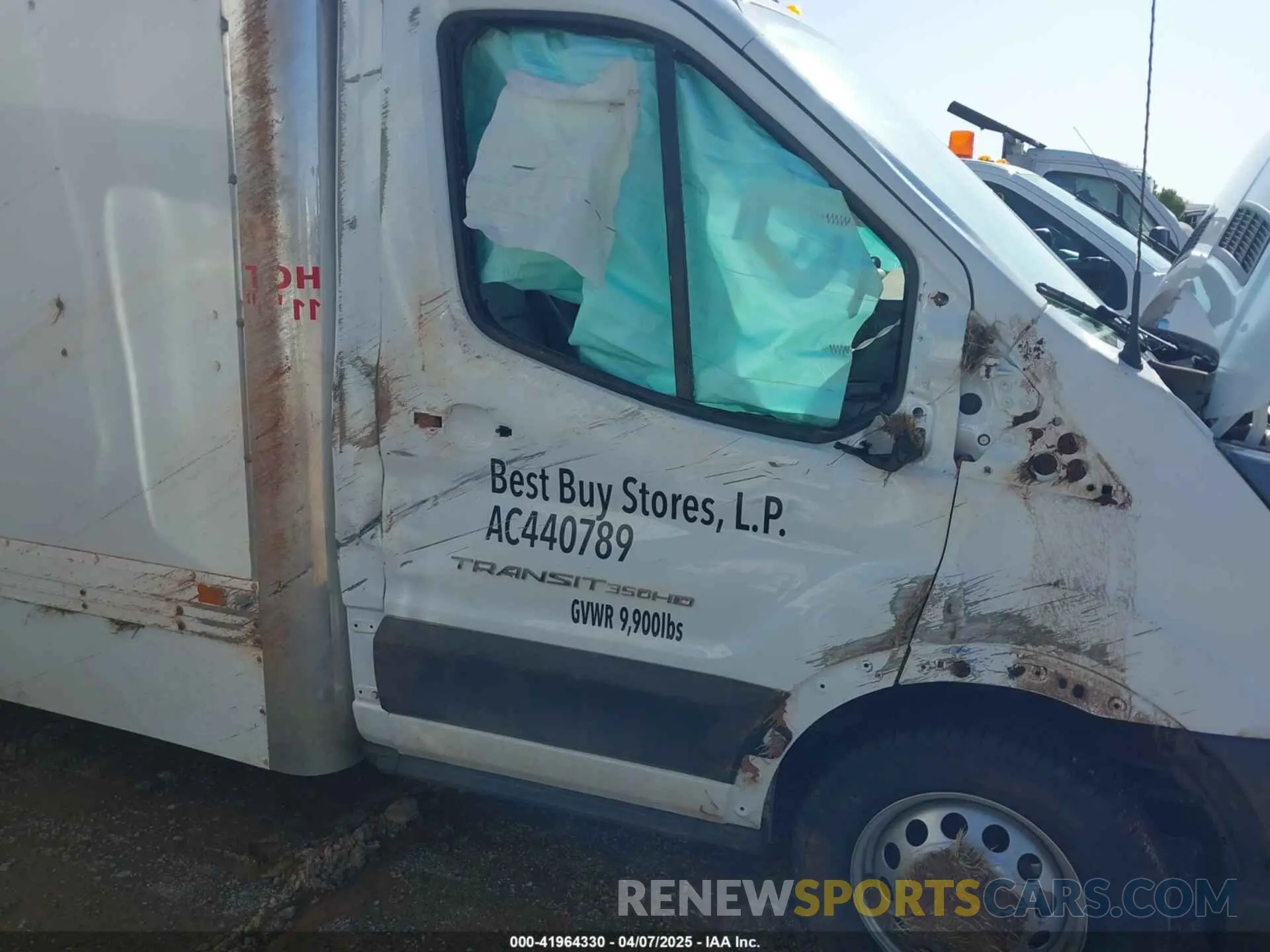 6 fotografías del automóvil dañado 1FDBF6Z81RKA22931 FORD TRANSIT-350 CAB 2024