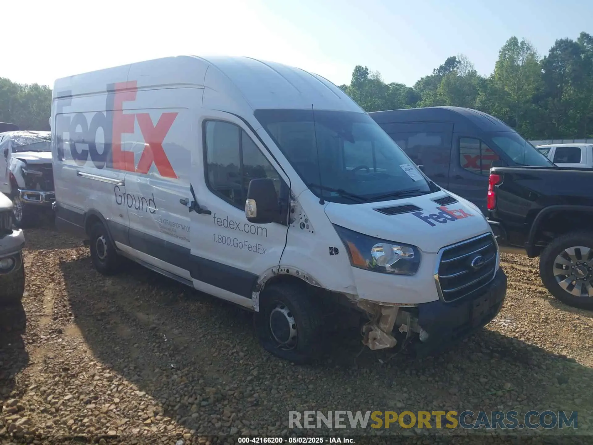 1 fotografías del automóvil dañado 1FTBW3X85LKA45660 FORD TRANSIT-350 CARGO VAN 2020