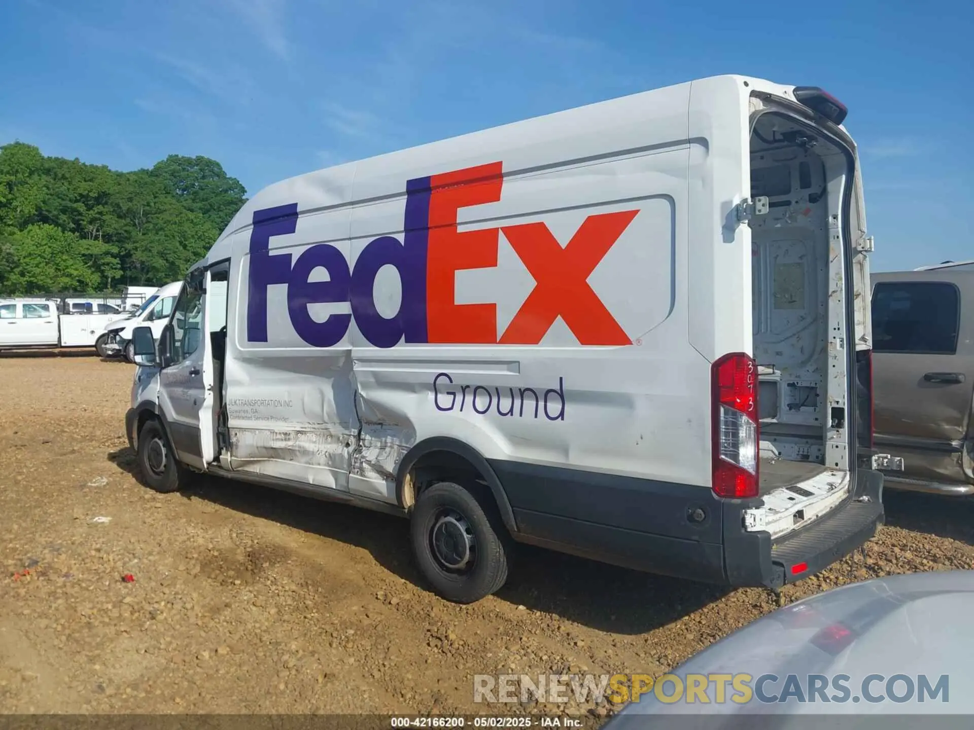 3 fotografías del automóvil dañado 1FTBW3X85LKA45660 FORD TRANSIT-350 CARGO VAN 2020