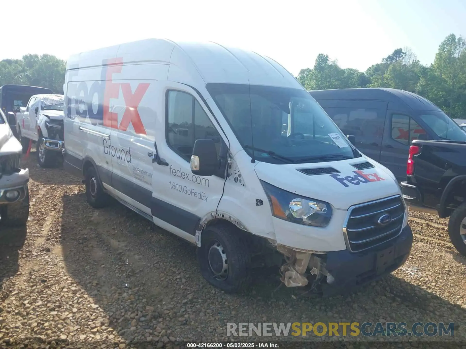6 fotografías del automóvil dañado 1FTBW3X85LKA45660 FORD TRANSIT-350 CARGO VAN 2020