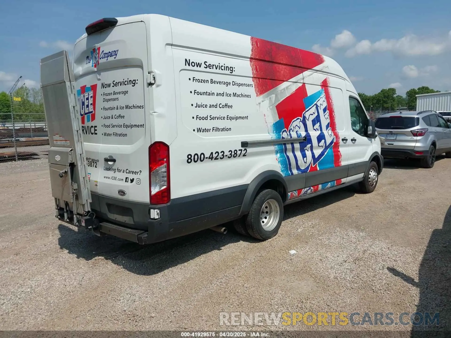 4 fotografías del automóvil dañado 1FTBF4X81MKA80705 FORD TRANSIT-350 CARGO VAN 2021