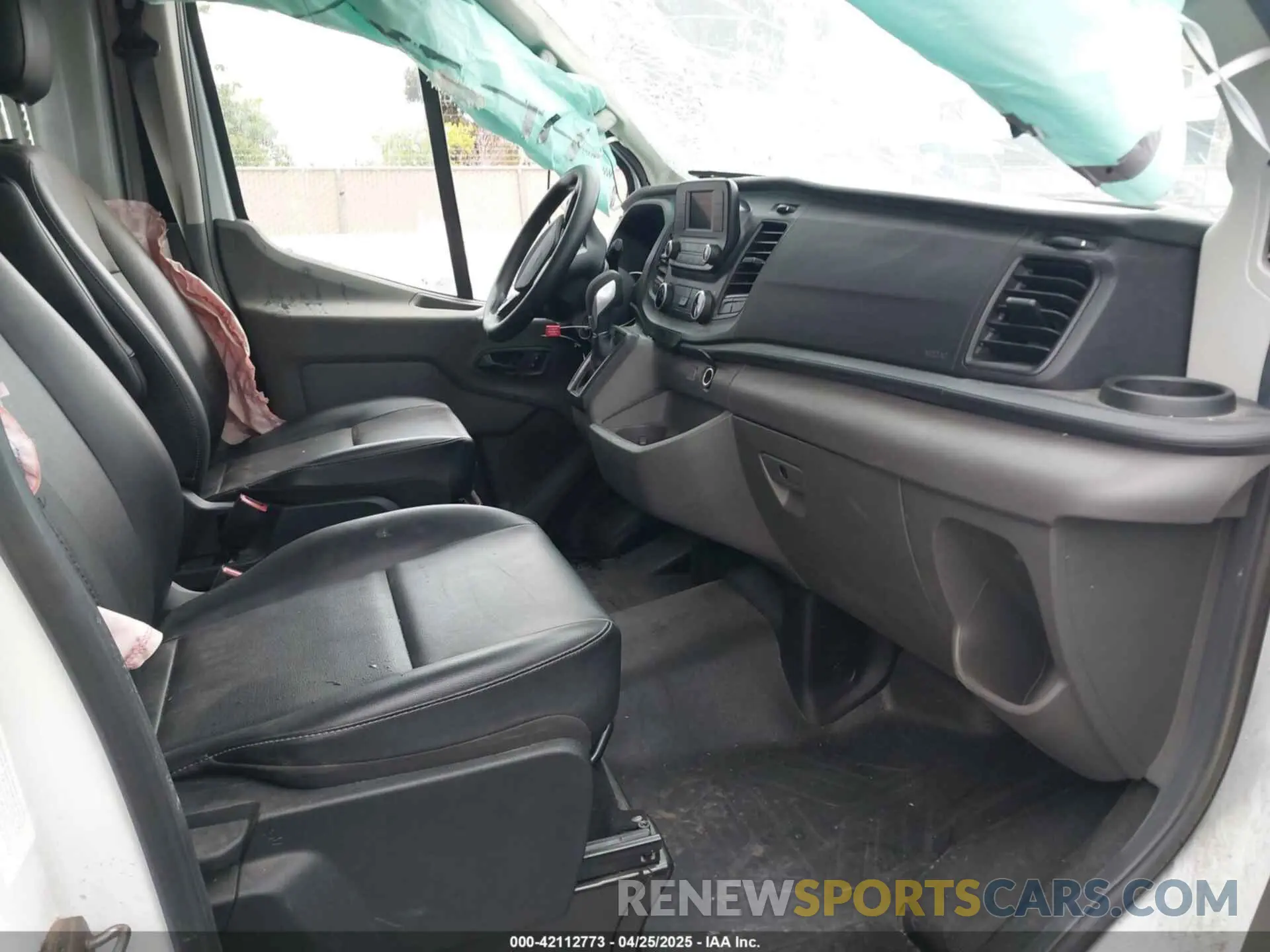 5 fotografías del automóvil dañado 1FTBW3X87MKA75793 FORD TRANSIT-350 CARGO VAN 2021