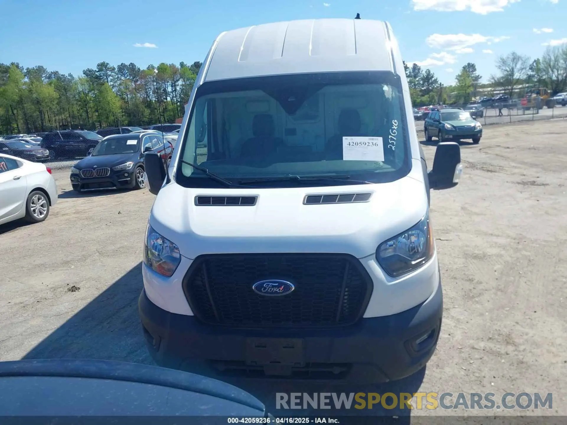 12 fotografías del automóvil dañado 1FTBW3X80NKA69156 FORD TRANSIT-350 CARGO VAN 2022