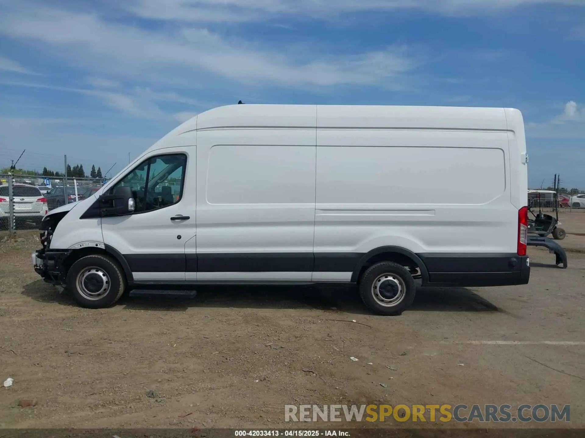 15 fotografías del automóvil dañado 1FTBW3XG9NKA84214 FORD TRANSIT-350 CARGO VAN 2022