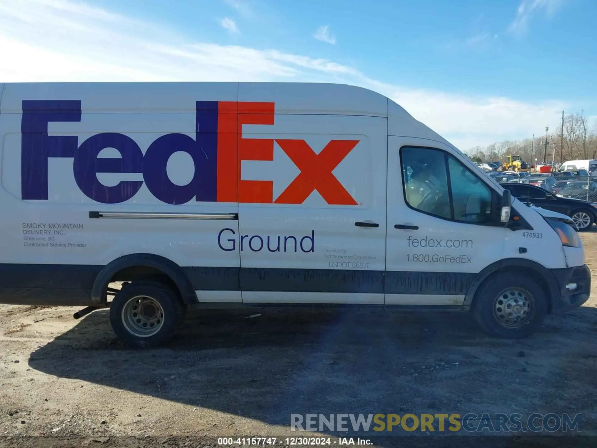 17 fotografías del automóvil dañado 1FTRS4UG4NKA01969 FORD TRANSIT-350 CARGO VAN 2022