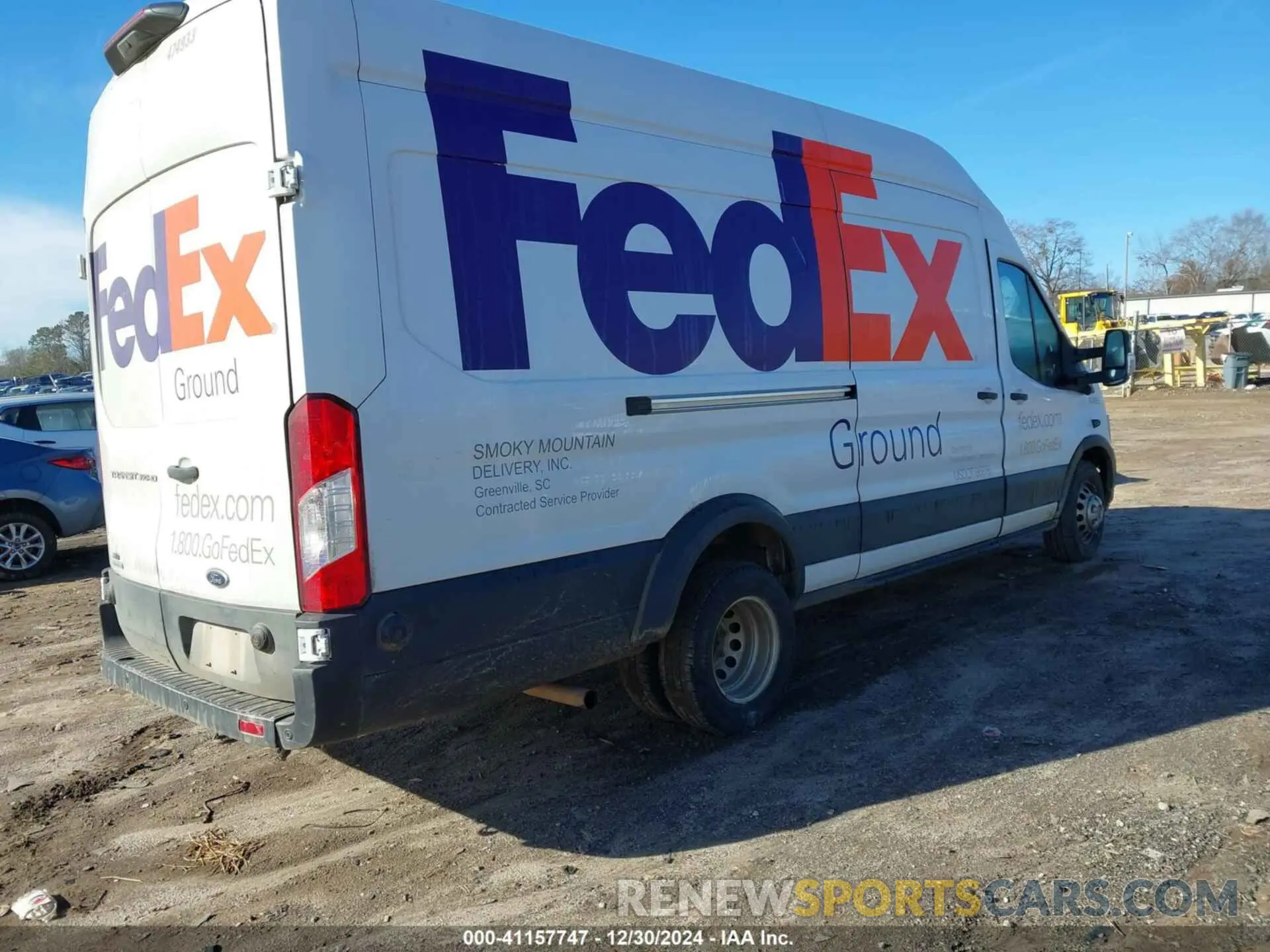 4 fotografías del automóvil dañado 1FTRS4UG4NKA01969 FORD TRANSIT-350 CARGO VAN 2022