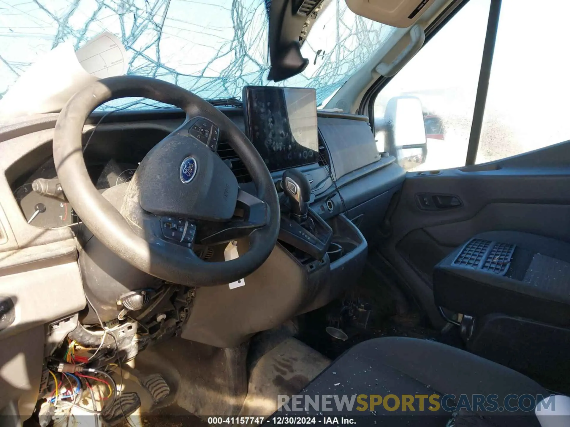 7 fotografías del automóvil dañado 1FTRS4UG4NKA01969 FORD TRANSIT-350 CARGO VAN 2022