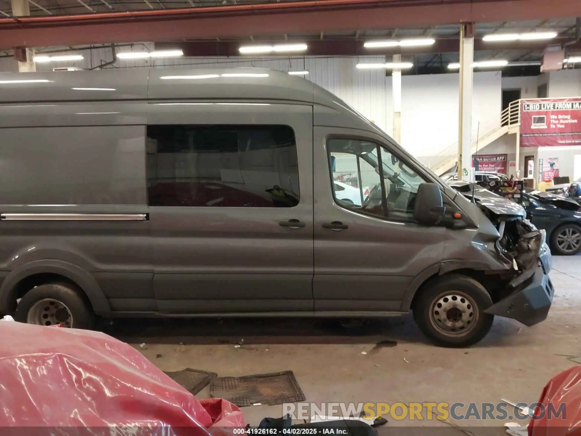13 fotografías del automóvil dañado 1FTRU8UG6NKA48048 FORD TRANSIT-350 CARGO VAN 2022