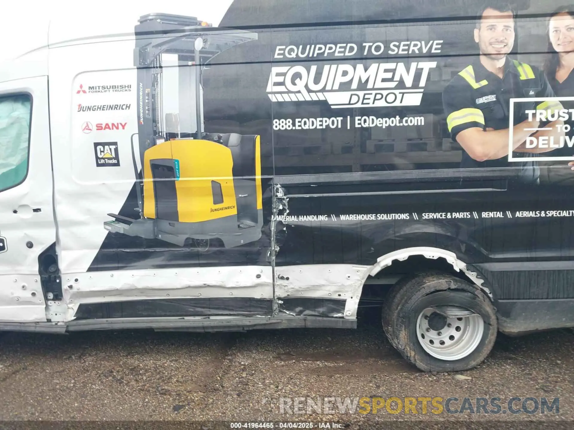 14 fotografías del automóvil dañado 1FTBF4XG0PKB74635 FORD TRANSIT-350 CARGO VAN 2023