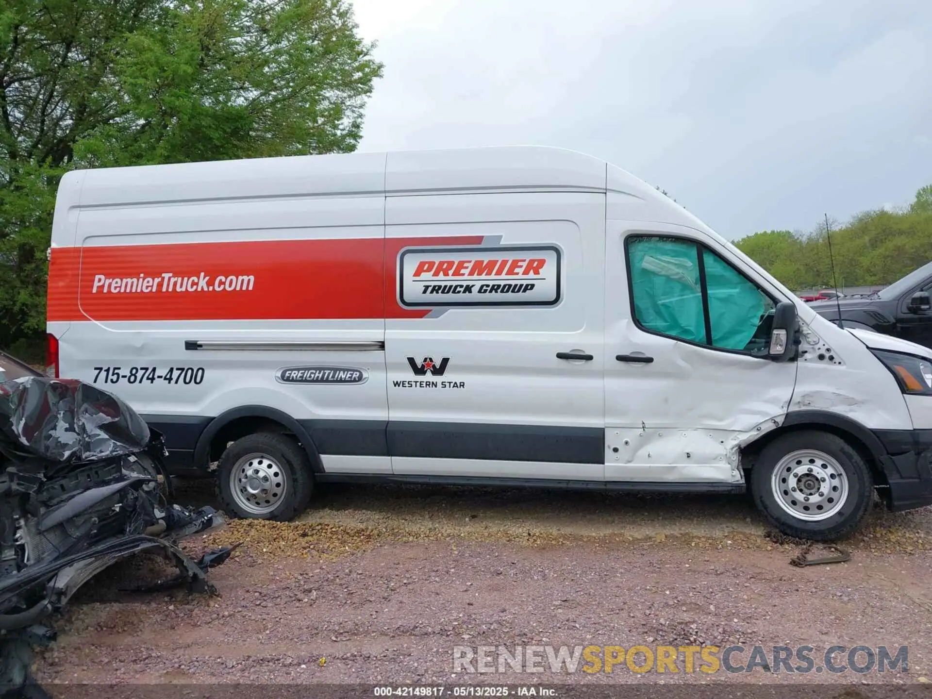 13 fotografías del automóvil dañado 1FTBW3U8XPKA97232 FORD TRANSIT-350 CARGO VAN 2023