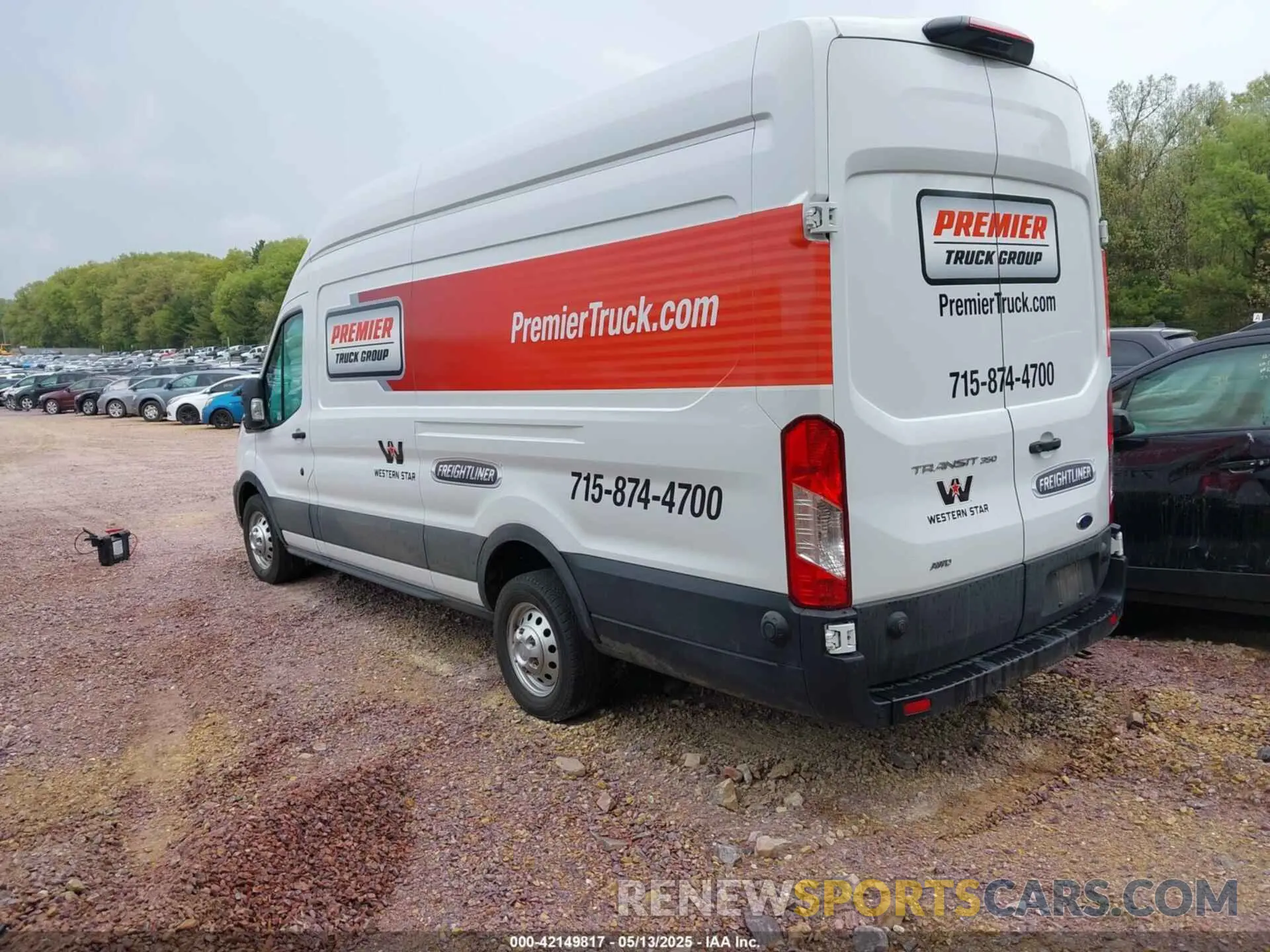 3 fotografías del automóvil dañado 1FTBW3U8XPKA97232 FORD TRANSIT-350 CARGO VAN 2023