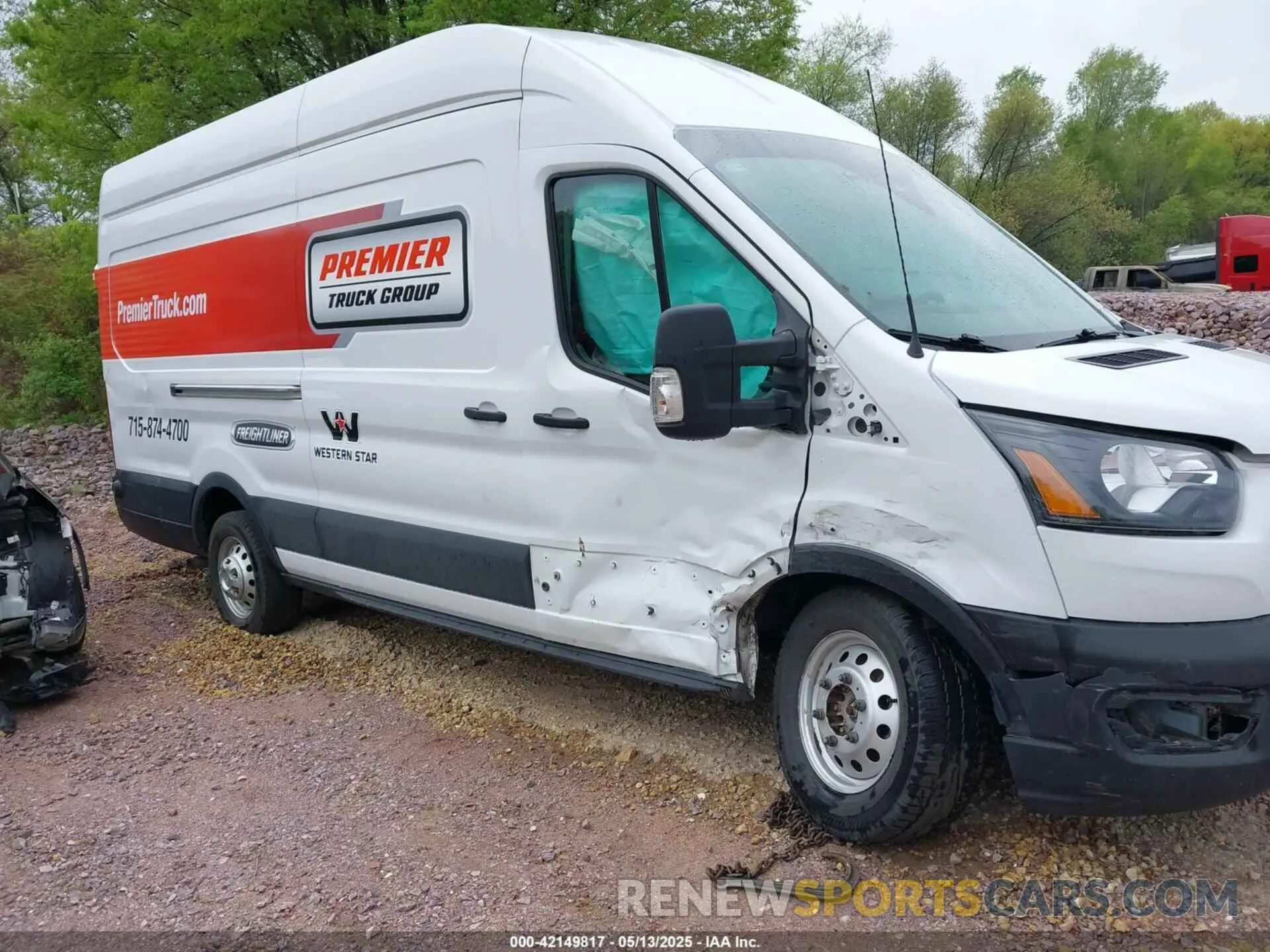 6 fotografías del automóvil dañado 1FTBW3U8XPKA97232 FORD TRANSIT-350 CARGO VAN 2023