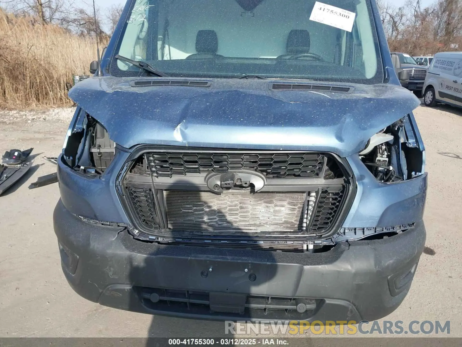 6 fotografías del automóvil dañado 1FTBW3X85PKC12640 FORD TRANSIT-350 CARGO VAN 2023