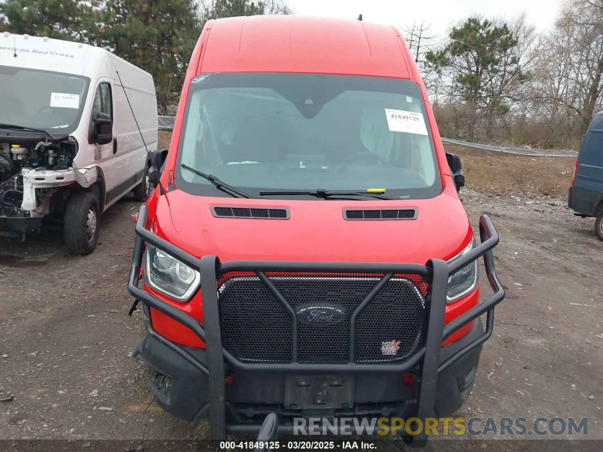 12 fotografías del automóvil dañado 1FTBW3XG7PKA50288 FORD TRANSIT-350 CARGO VAN 2023