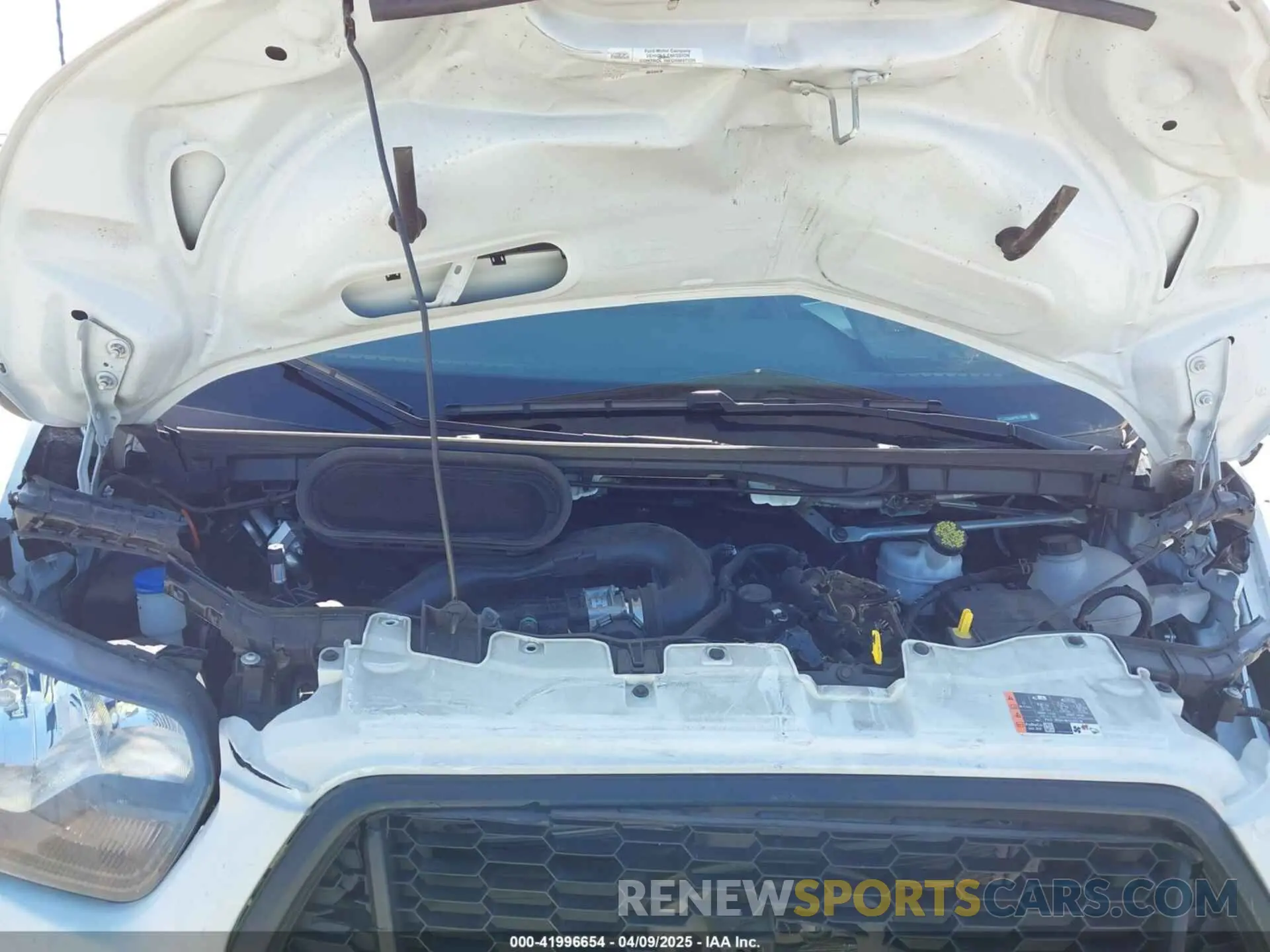10 fotografías del automóvil dañado 1FTLW3X86PKC12960 FORD TRANSIT-350 CARGO VAN 2023