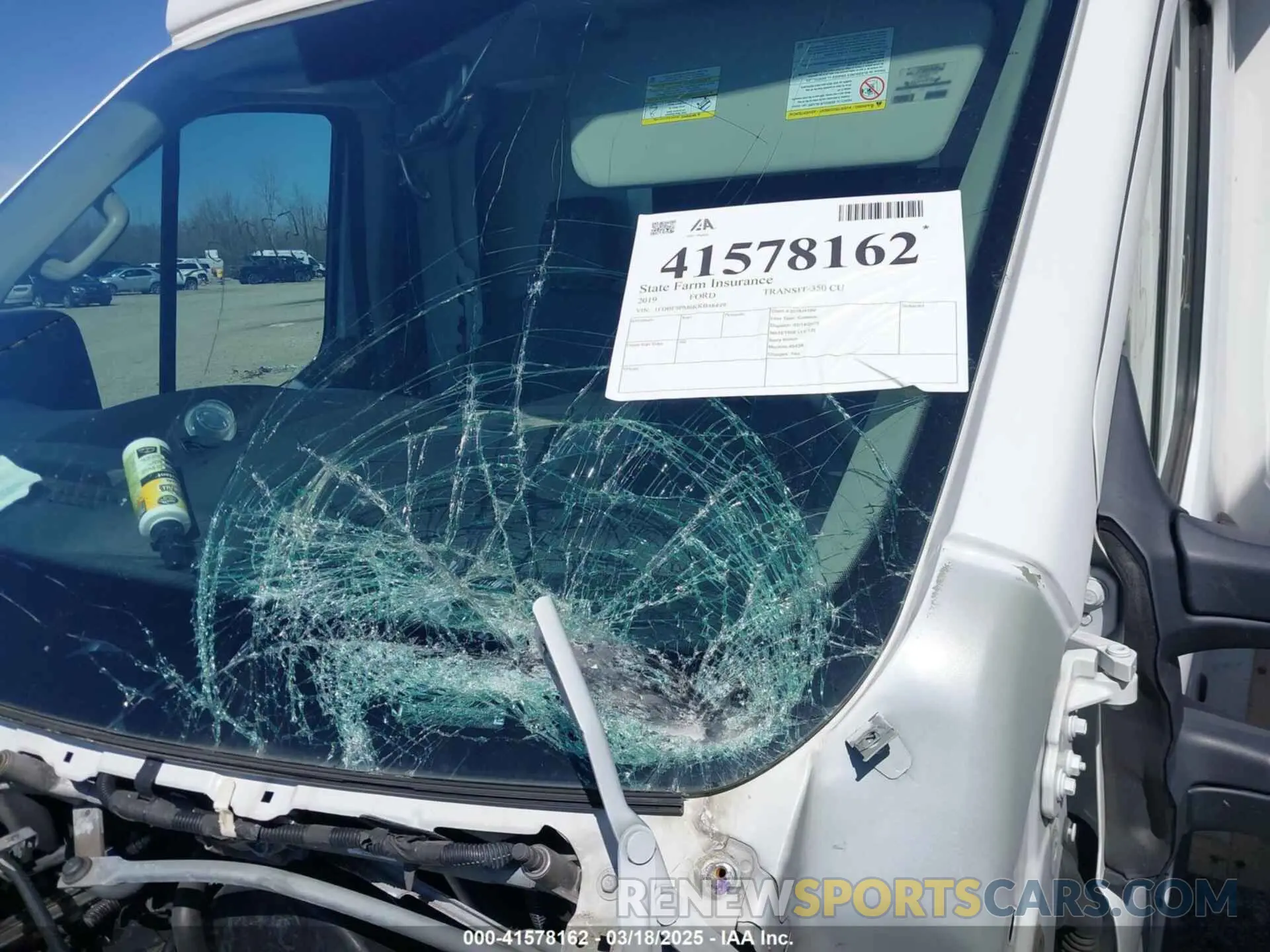 18 fotografías del automóvil dañado 1FDBF9PM6KKB48449 FORD TRANSIT-350 CUTAWAY 2019