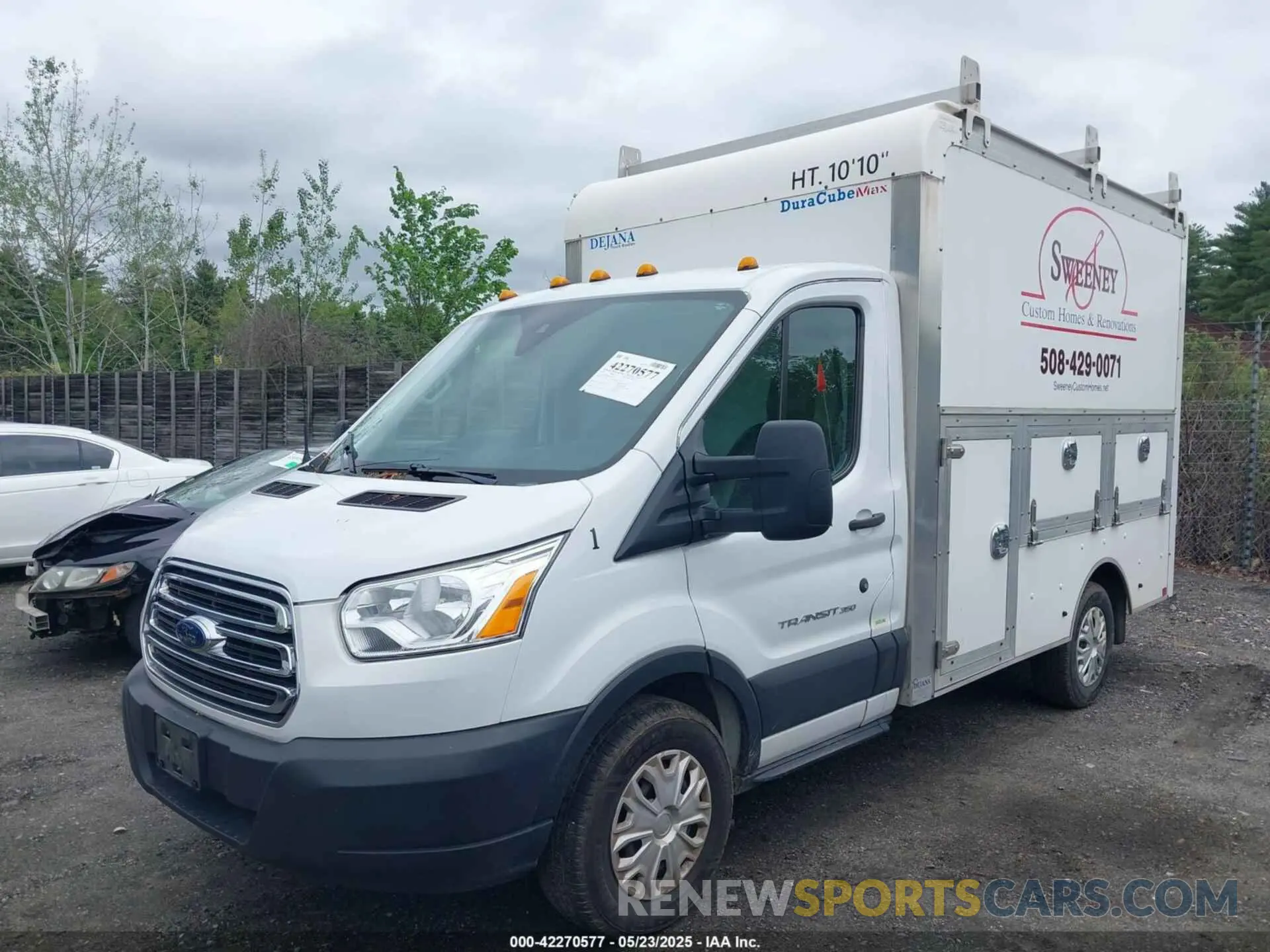 2 fotografías del automóvil dañado 1FDBW5PM8KKA68031 FORD TRANSIT-350 CUTAWAY 2019