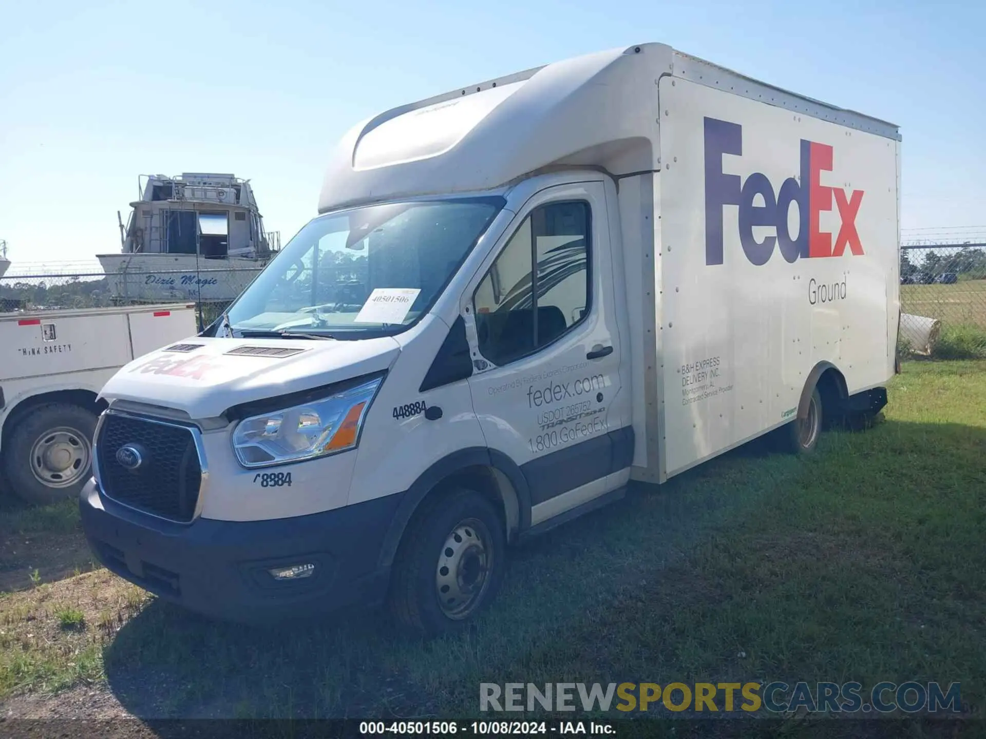 2 fotografías del automóvil dañado 1FDBF6P80LKB62480 FORD TRANSIT-350 CUTAWAY 2020