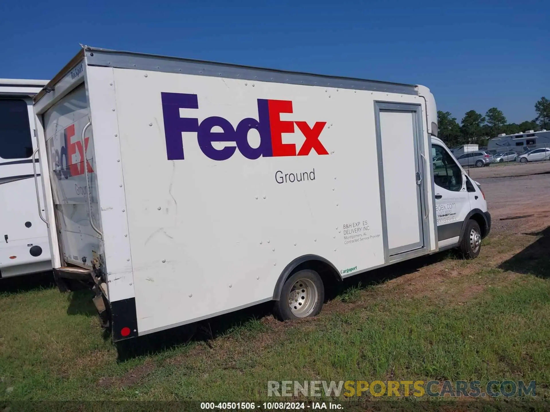 4 fotografías del automóvil dañado 1FDBF6P80LKB62480 FORD TRANSIT-350 CUTAWAY 2020