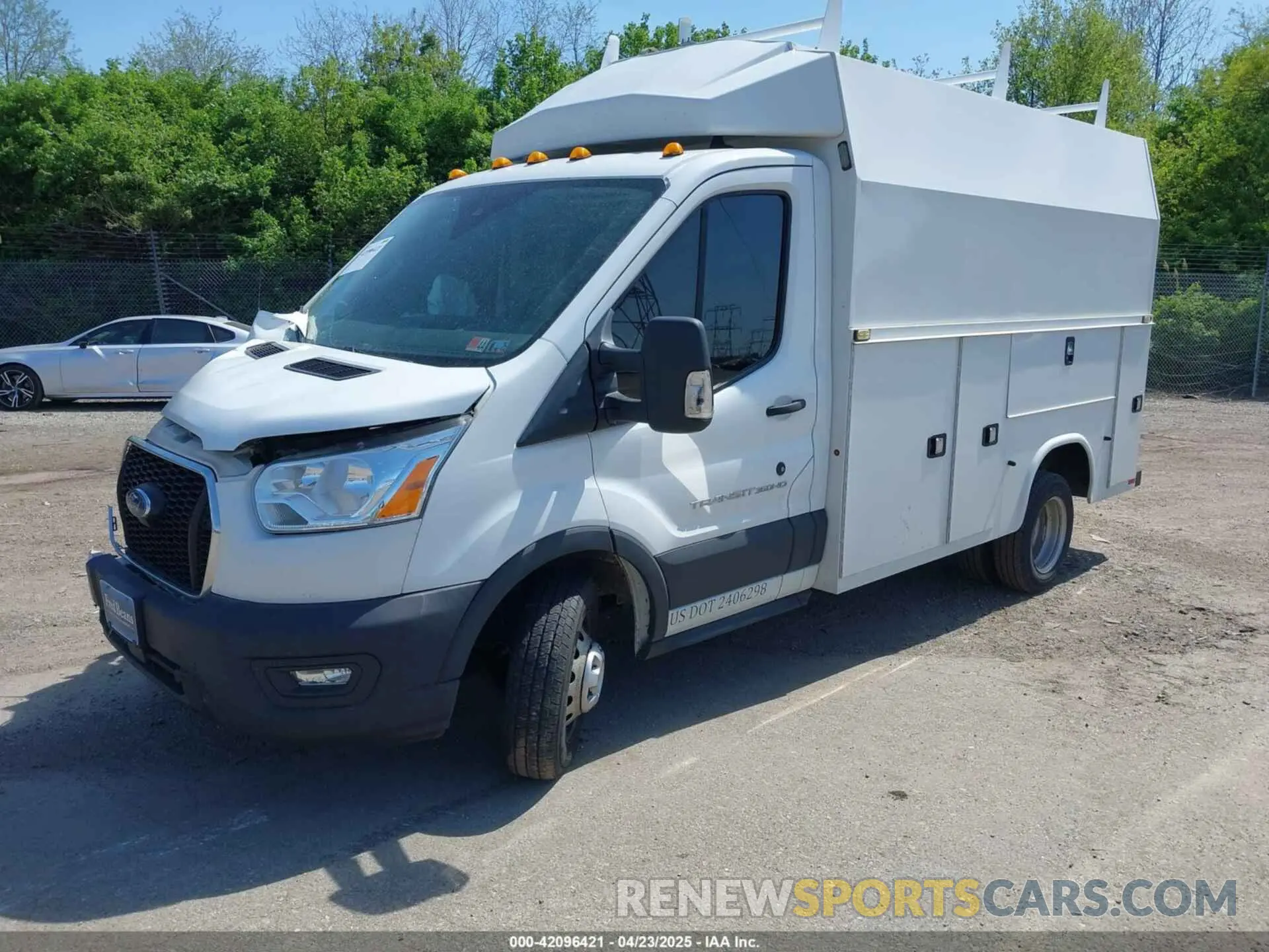 2 fotografías del automóvil dañado 1FDBF6P88LKA50655 FORD TRANSIT-350 CUTAWAY 2020