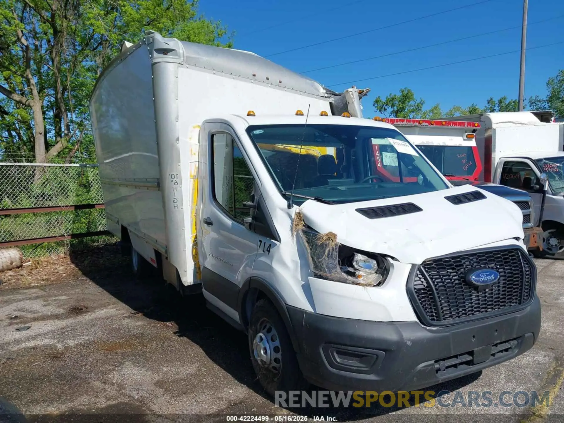 1 fotografías del automóvil dañado 1FDSF6P85RKB79591 FORD TRANSIT-350 CUTAWAY 2024