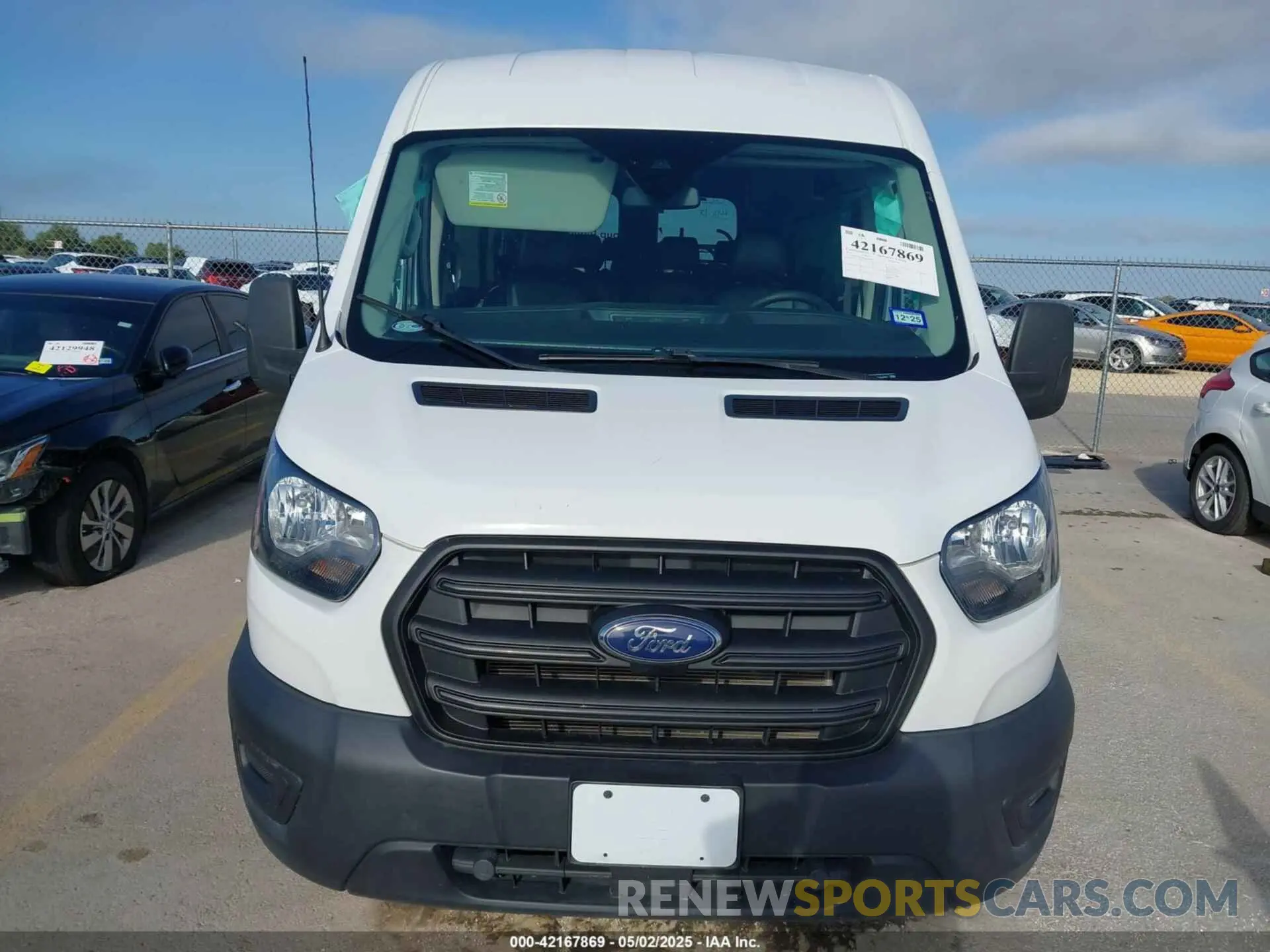 12 fotografías del automóvil dañado 1FBAX2CG6LKA25681 FORD TRANSIT-350 PASSENGER VAN 2020