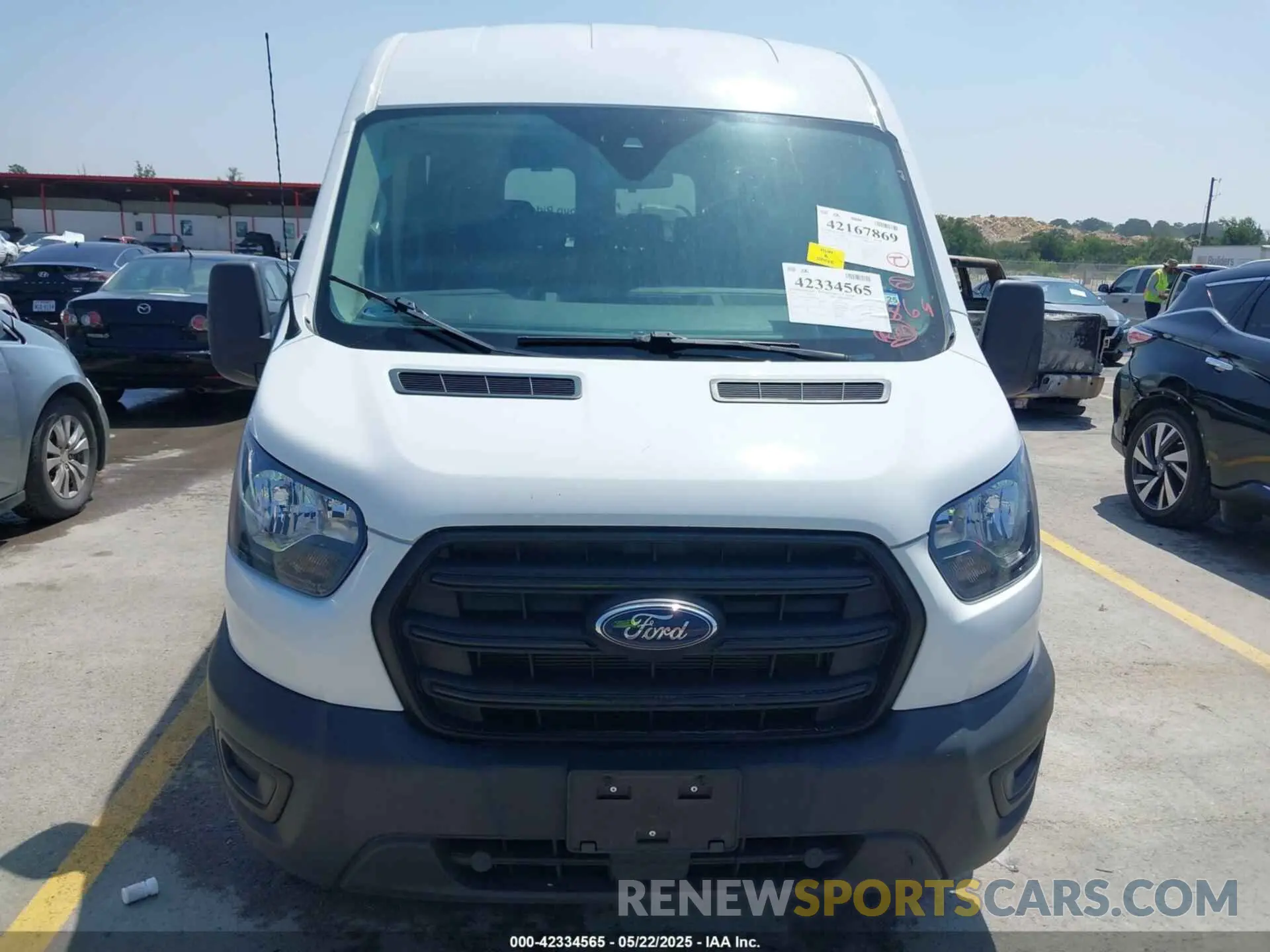12 fotografías del automóvil dañado 1FBAX2CG7LKB42783 FORD TRANSIT-350 PASSENGER VAN 2020