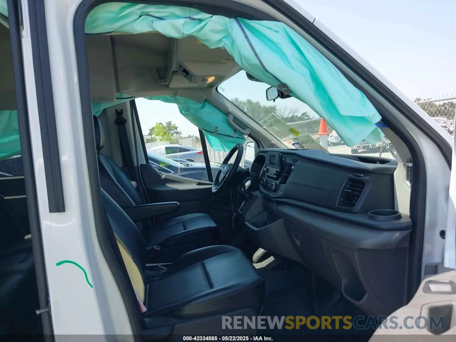 5 fotografías del automóvil dañado 1FBAX2CG7LKB42783 FORD TRANSIT-350 PASSENGER VAN 2020