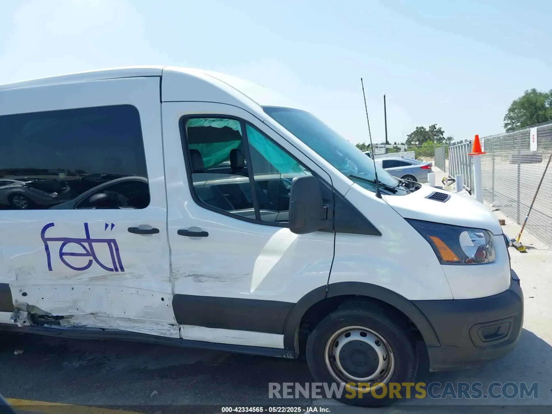 6 fotografías del automóvil dañado 1FBAX2CG7LKB42783 FORD TRANSIT-350 PASSENGER VAN 2020