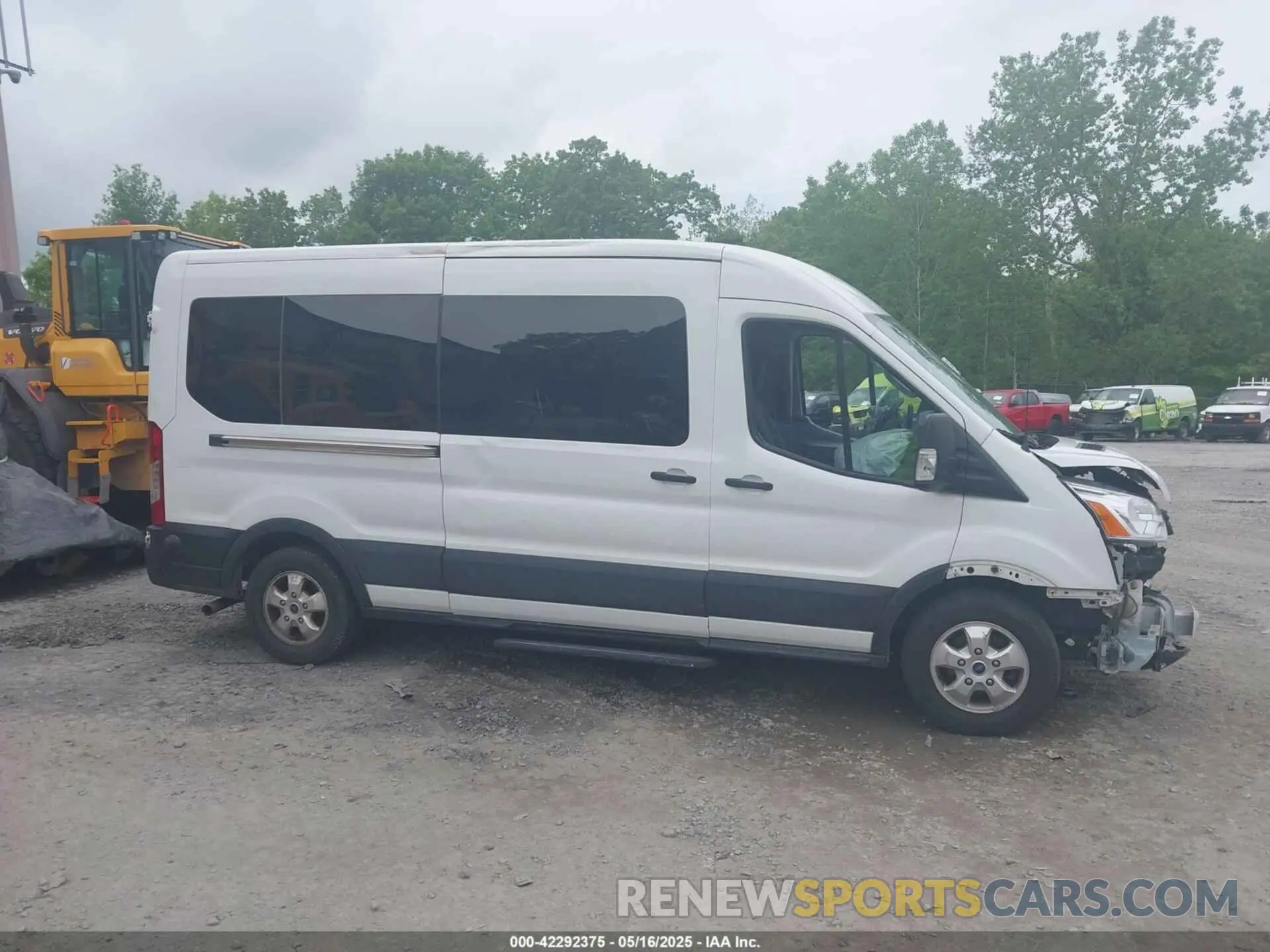 14 fotografías del automóvil dañado 1FBAX2CG9LKA95093 FORD TRANSIT-350 PASSENGER VAN 2020
