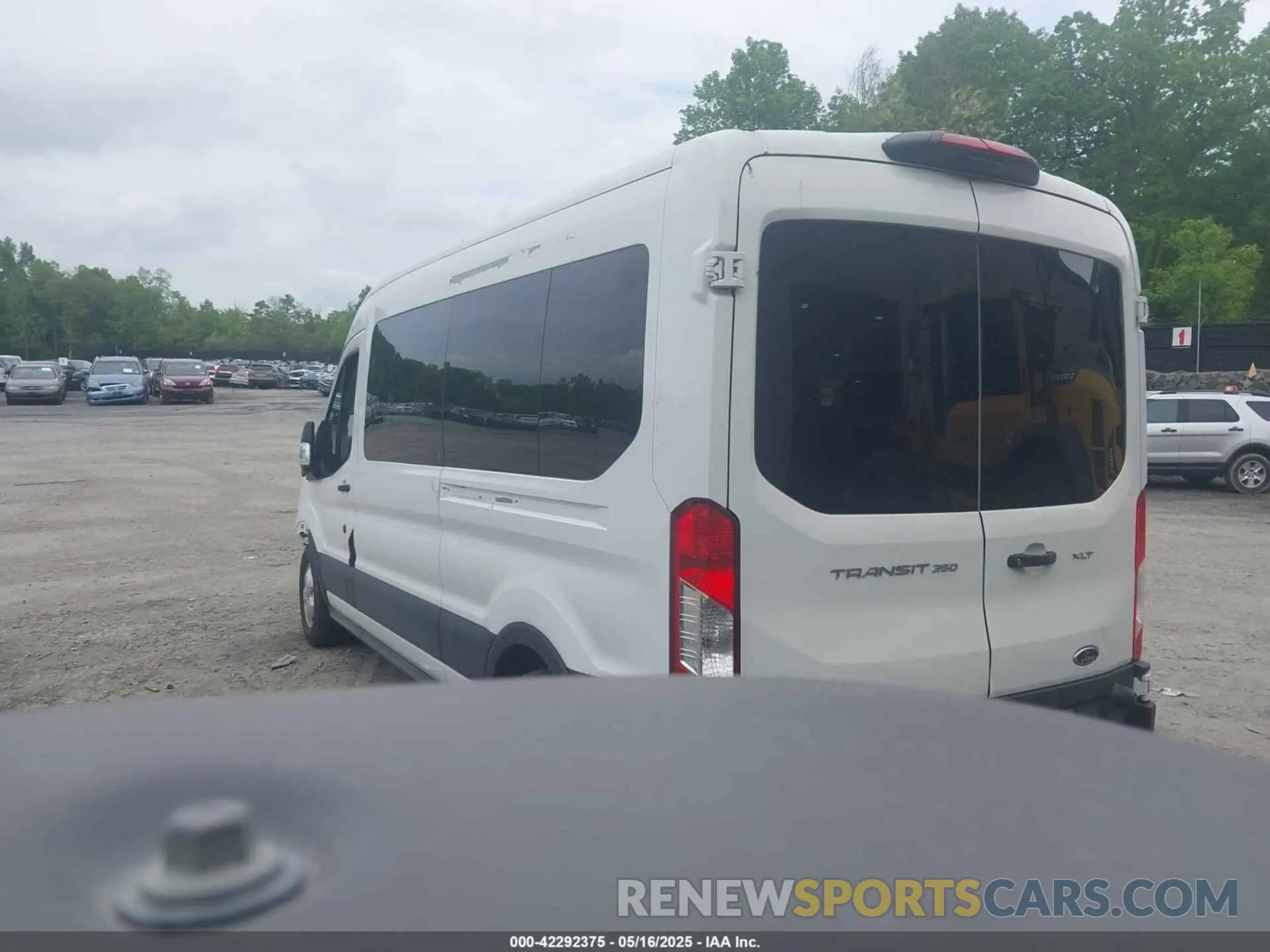 3 fotografías del automóvil dañado 1FBAX2CG9LKA95093 FORD TRANSIT-350 PASSENGER VAN 2020