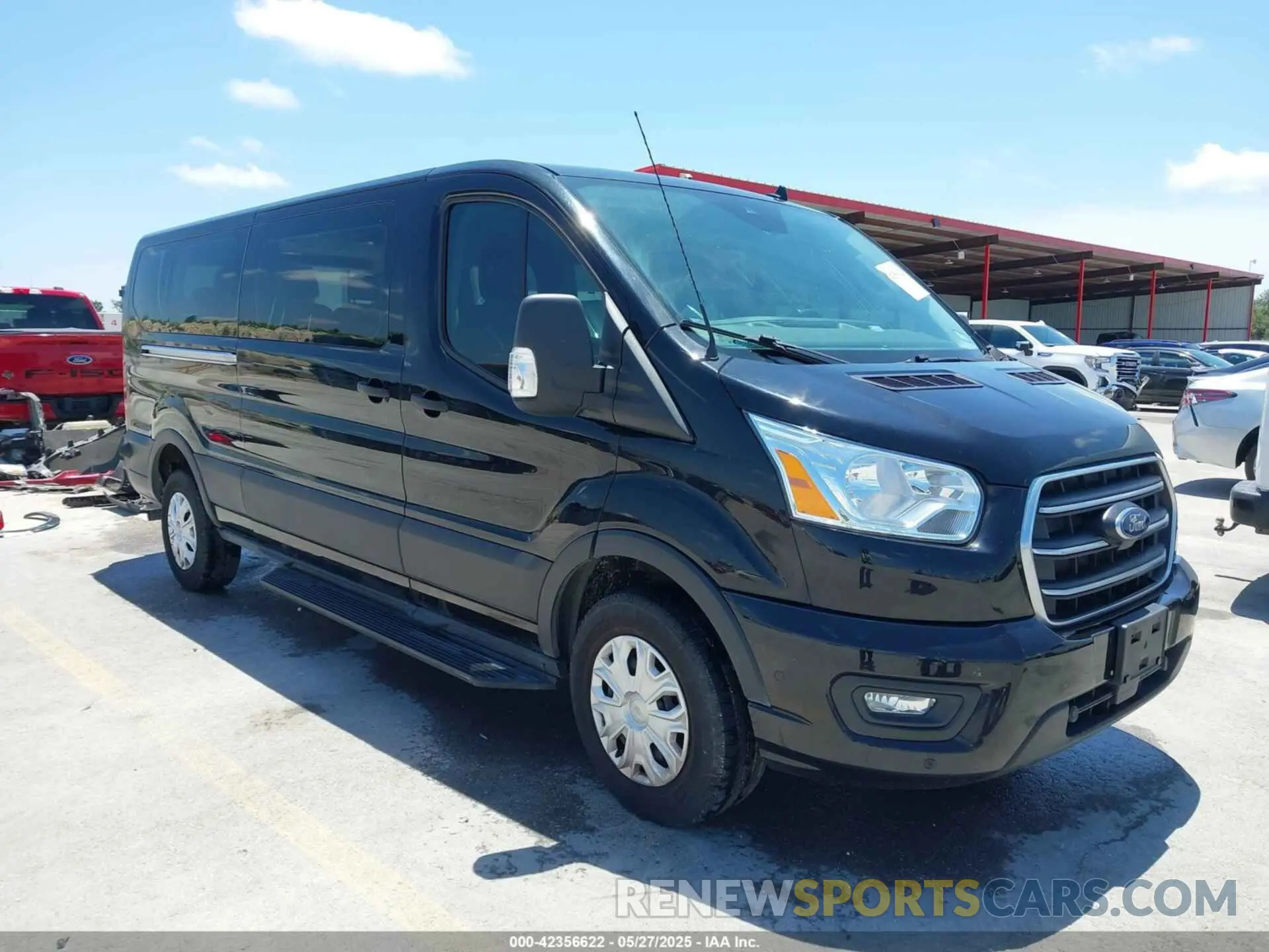 1 fotografías del automóvil dañado 1FBAX2YG0LKA55428 FORD TRANSIT-350 PASSENGER VAN 2020