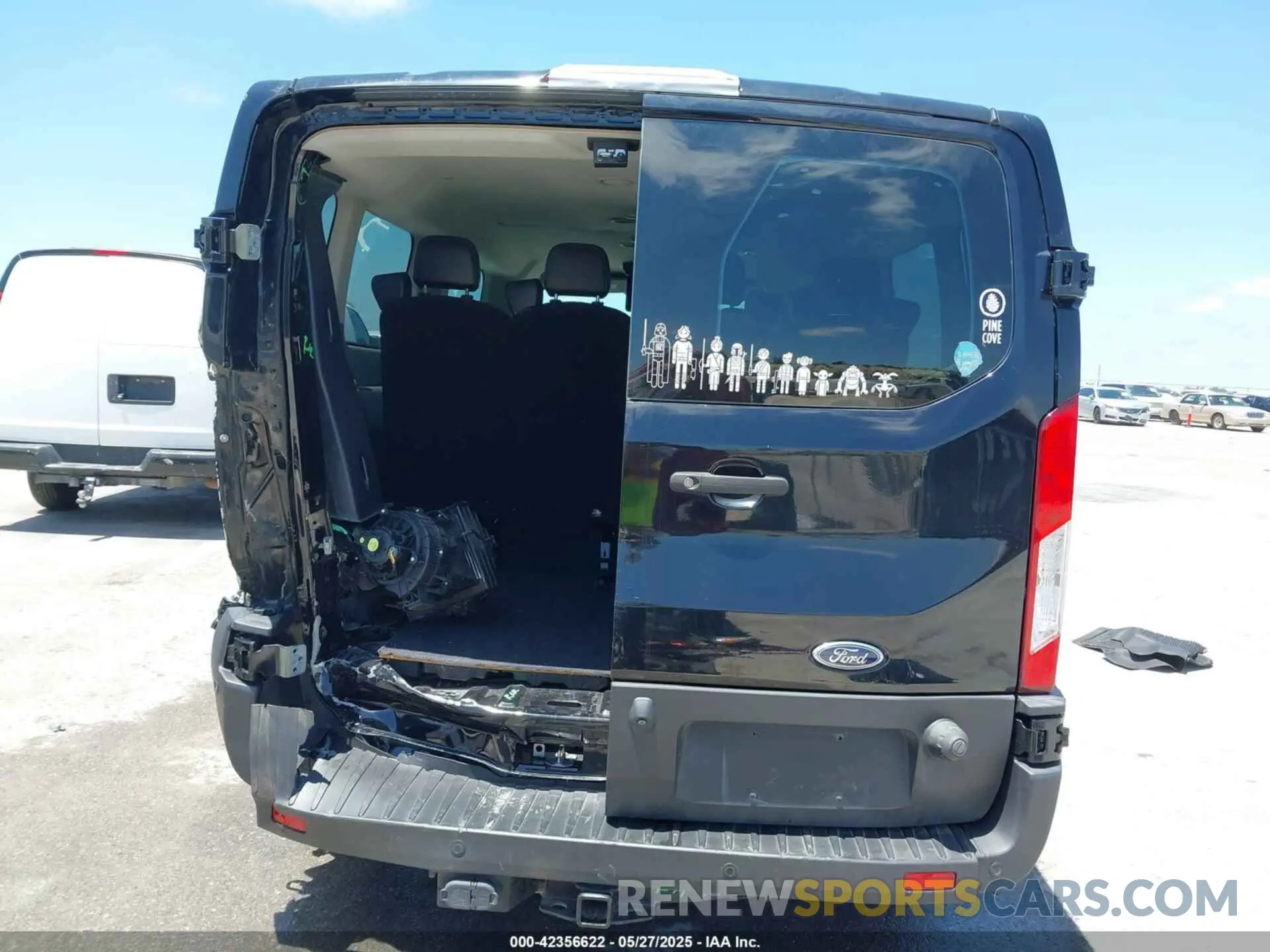 17 fotografías del automóvil dañado 1FBAX2YG0LKA55428 FORD TRANSIT-350 PASSENGER VAN 2020