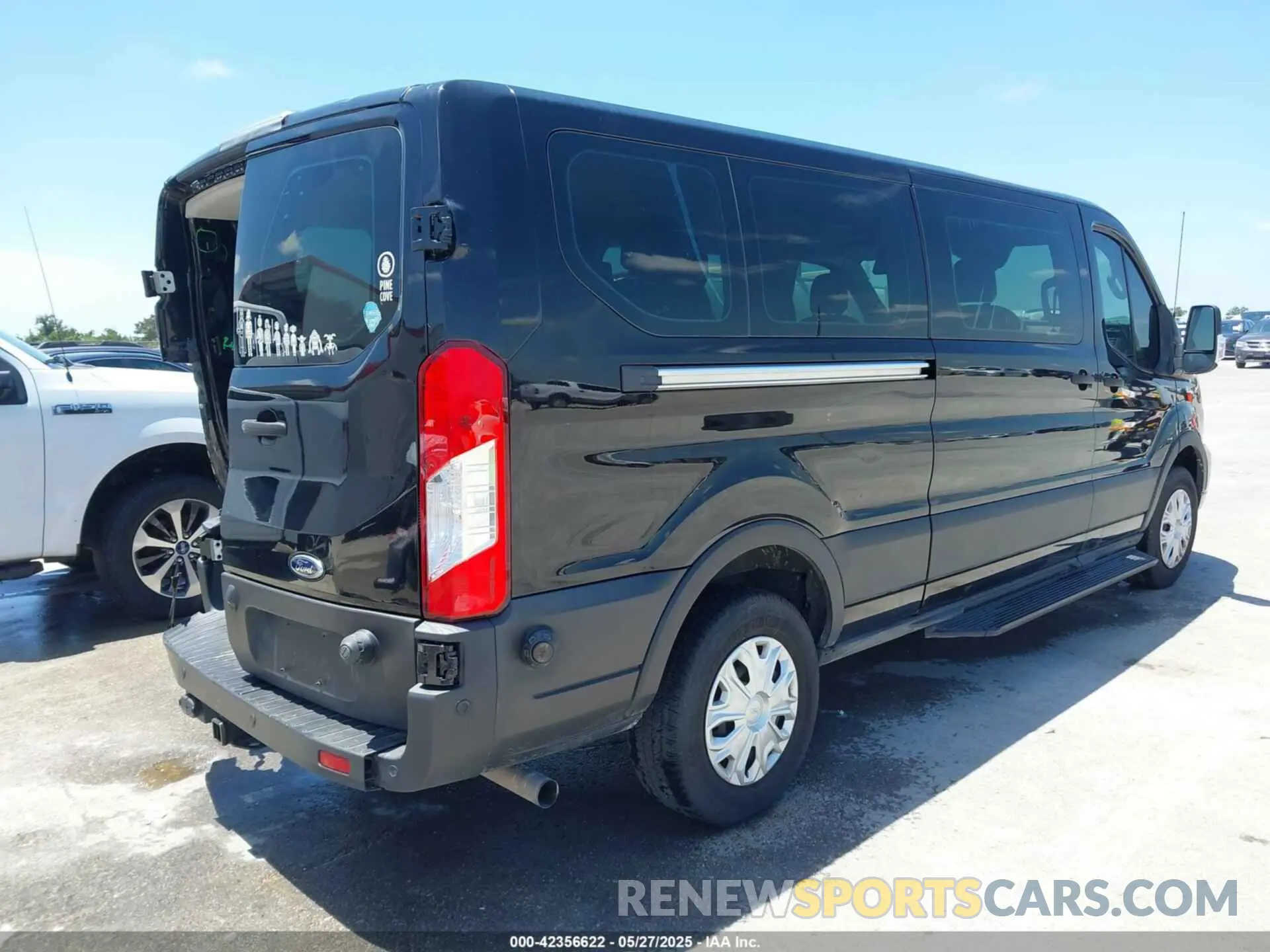 4 fotografías del automóvil dañado 1FBAX2YG0LKA55428 FORD TRANSIT-350 PASSENGER VAN 2020