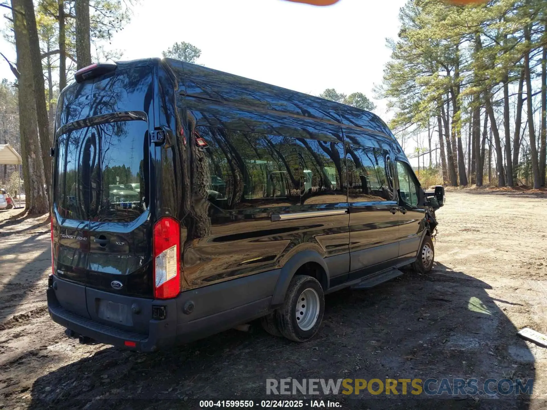 4 fotografías del automóvil dañado 1FBVU4XG2LKA45474 FORD TRANSIT-350 PASSENGER VAN 2020