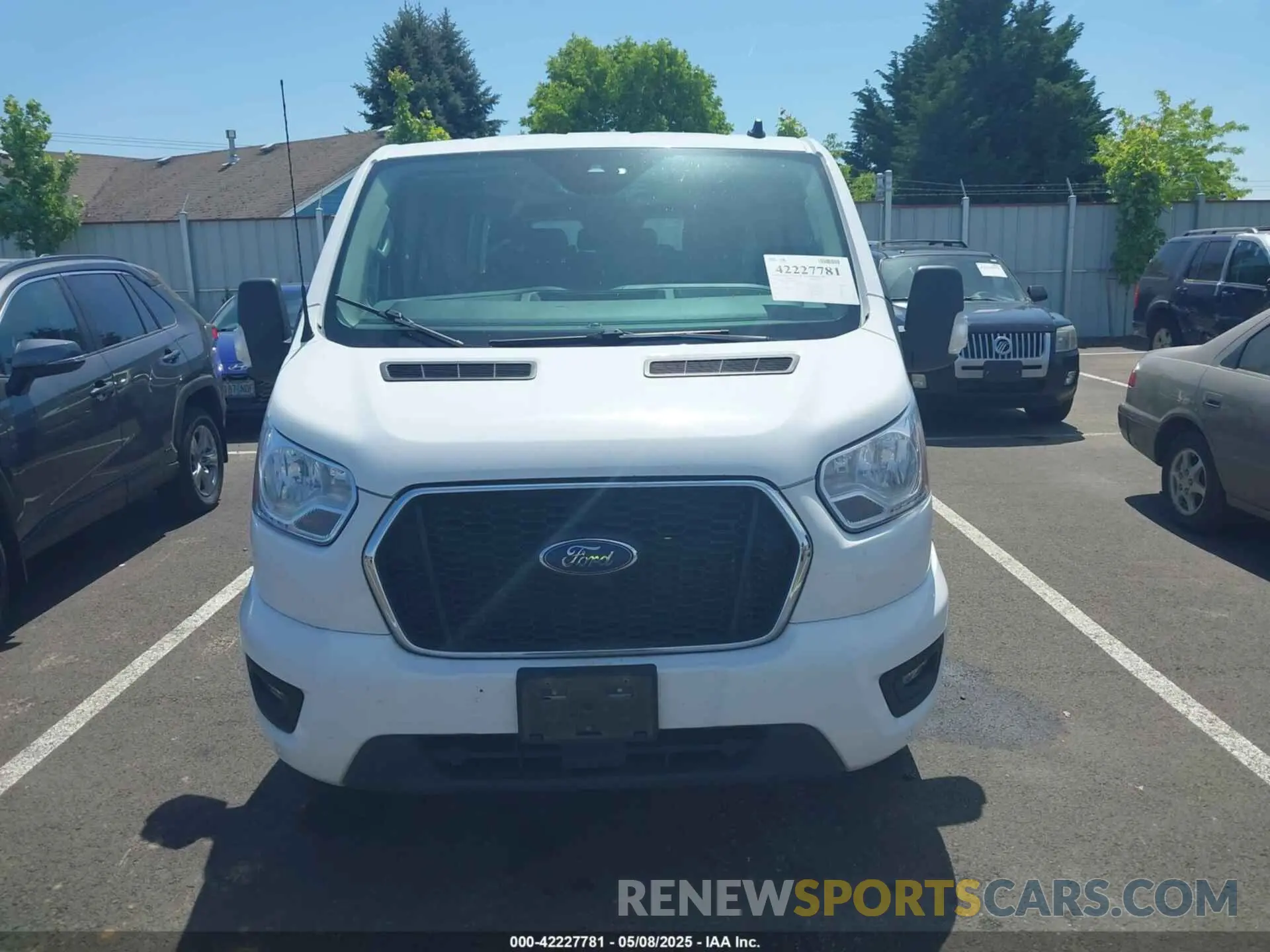 12 fotografías del automóvil dañado 1FBAX2Y81MKA64794 FORD TRANSIT-350 PASSENGER VAN 2021