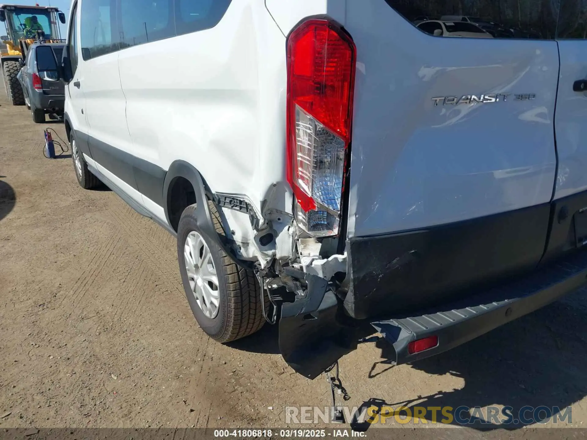 6 fotografías del automóvil dañado 1FBAX2Y83MKA49312 FORD TRANSIT-350 PASSENGER VAN 2021