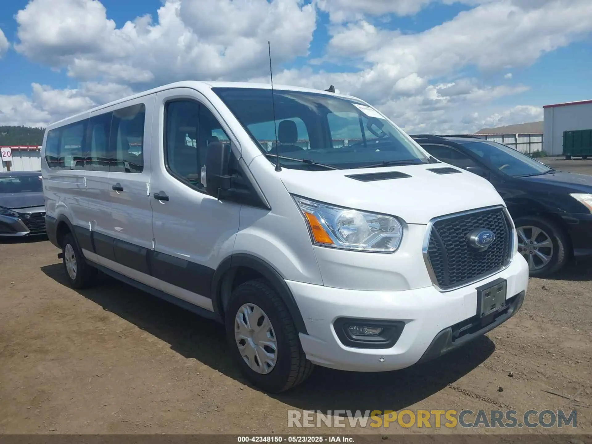 1 fotografías del automóvil dañado 1FBAX2Y87MKA31170 FORD TRANSIT-350 PASSENGER VAN 2021