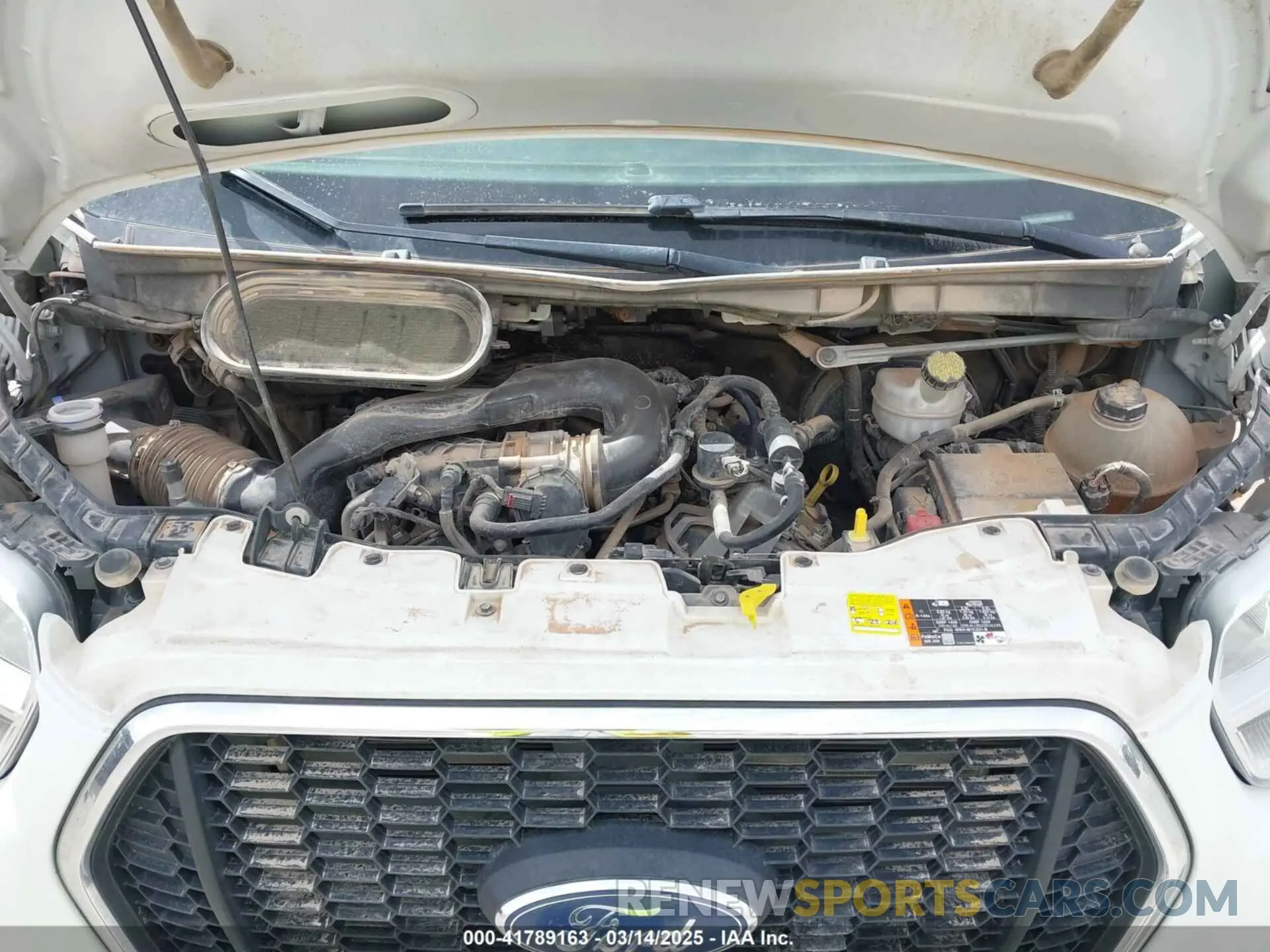 10 fotografías del automóvil dañado 1FBAX2Y87MKA31685 FORD TRANSIT-350 PASSENGER VAN 2021
