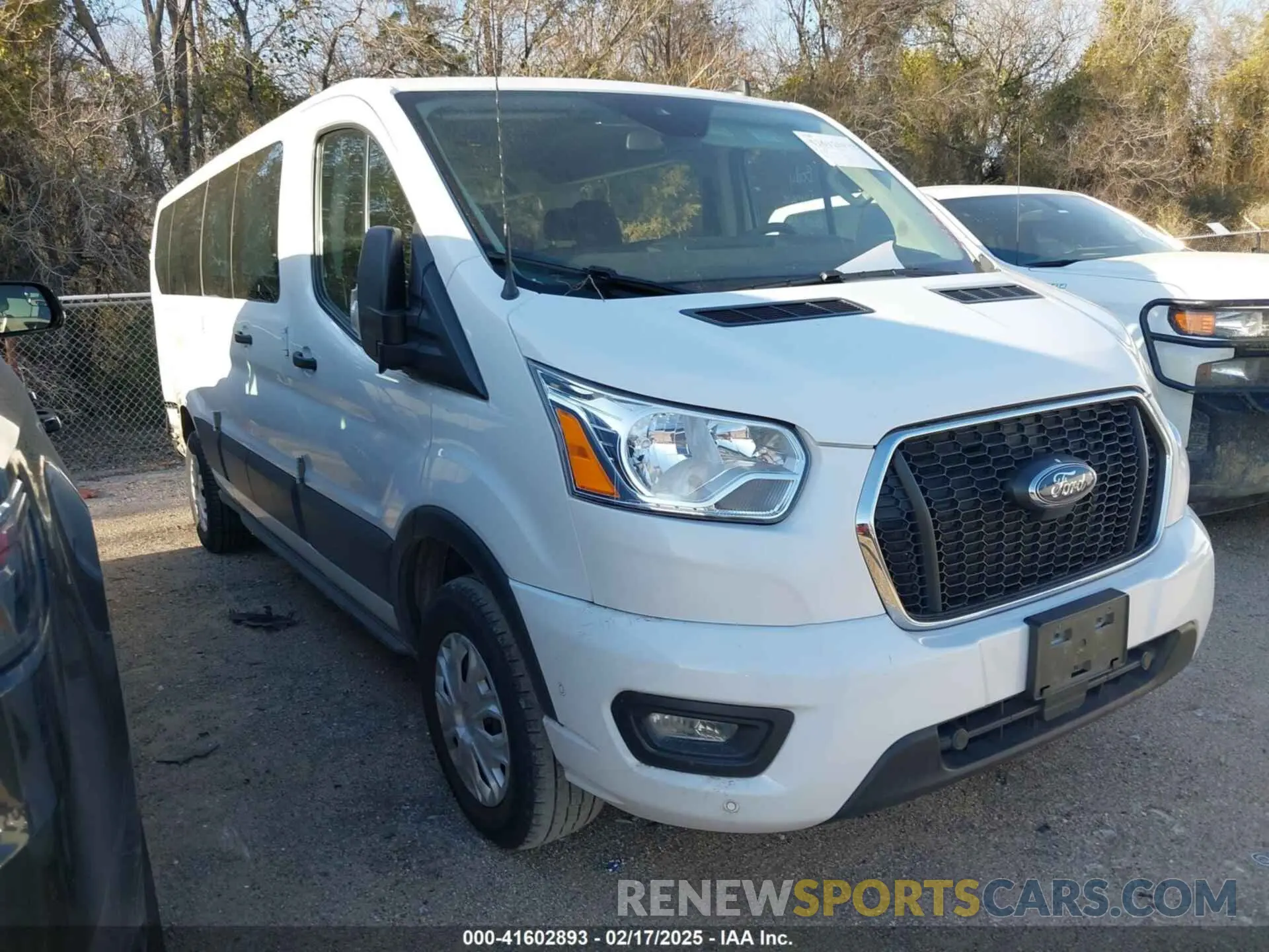 1 fotografías del automóvil dañado 1FBAX2Y89MKA49850 FORD TRANSIT-350 PASSENGER VAN 2021