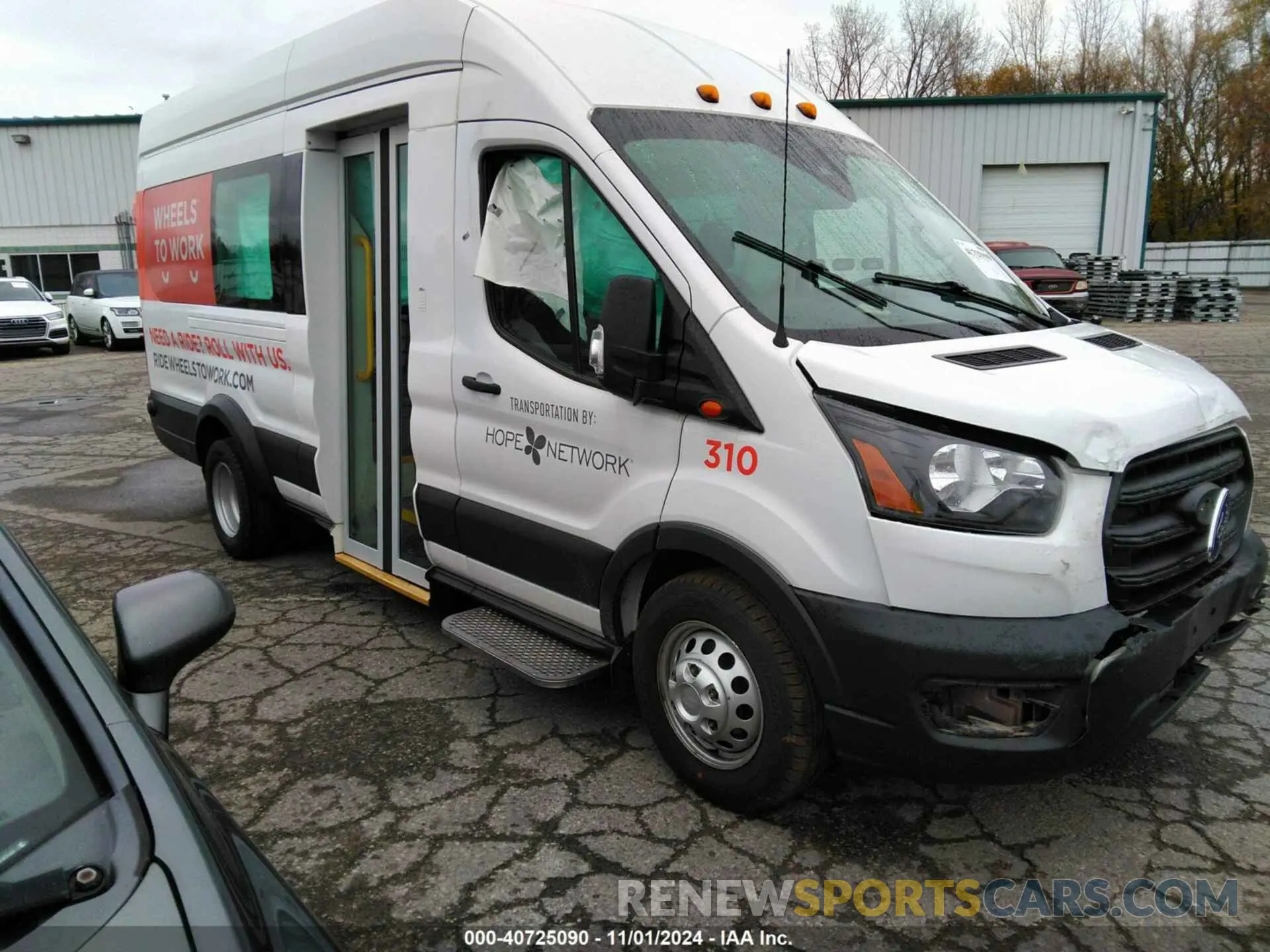 1 fotografías del automóvil dañado 1FDVU5XG2LKB79334 FORD TRANSIT-350 PASSENGER VAN 2021